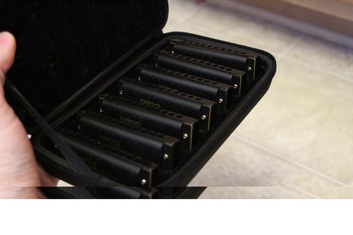 Hohner PBH7 Piedmont Blues Harmonica Set - 7-Pack customer photo 2