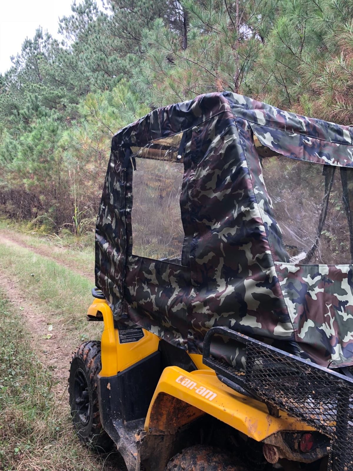Raider 02-1400 Black Universal Heavy Polyester Waterproof ATV Cab Enclosure and Cabin Cover customer photo 2