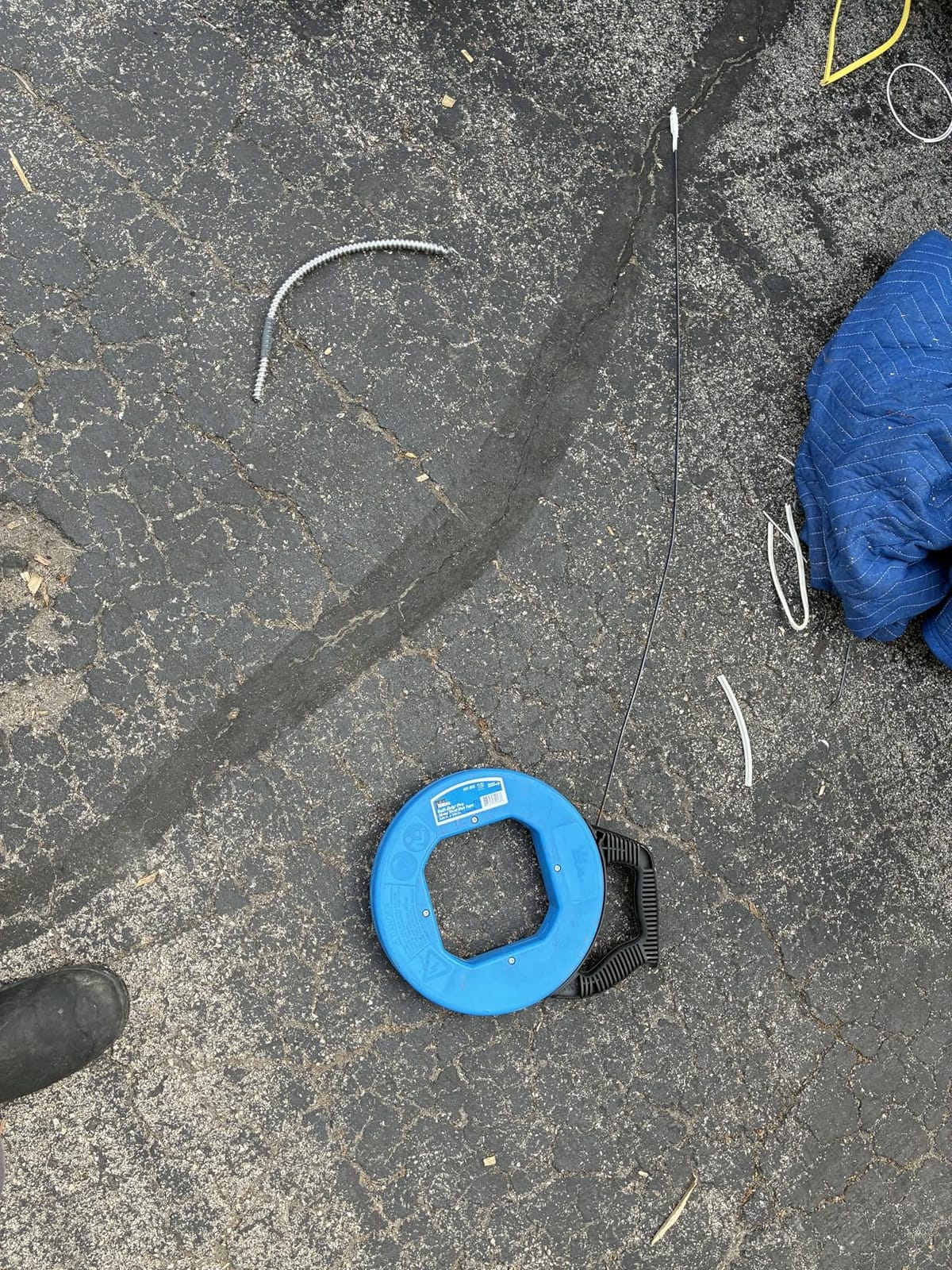 Ideal Electrical Blue Steel Fish Tape, 31-057, 240 ft. customer photo 1