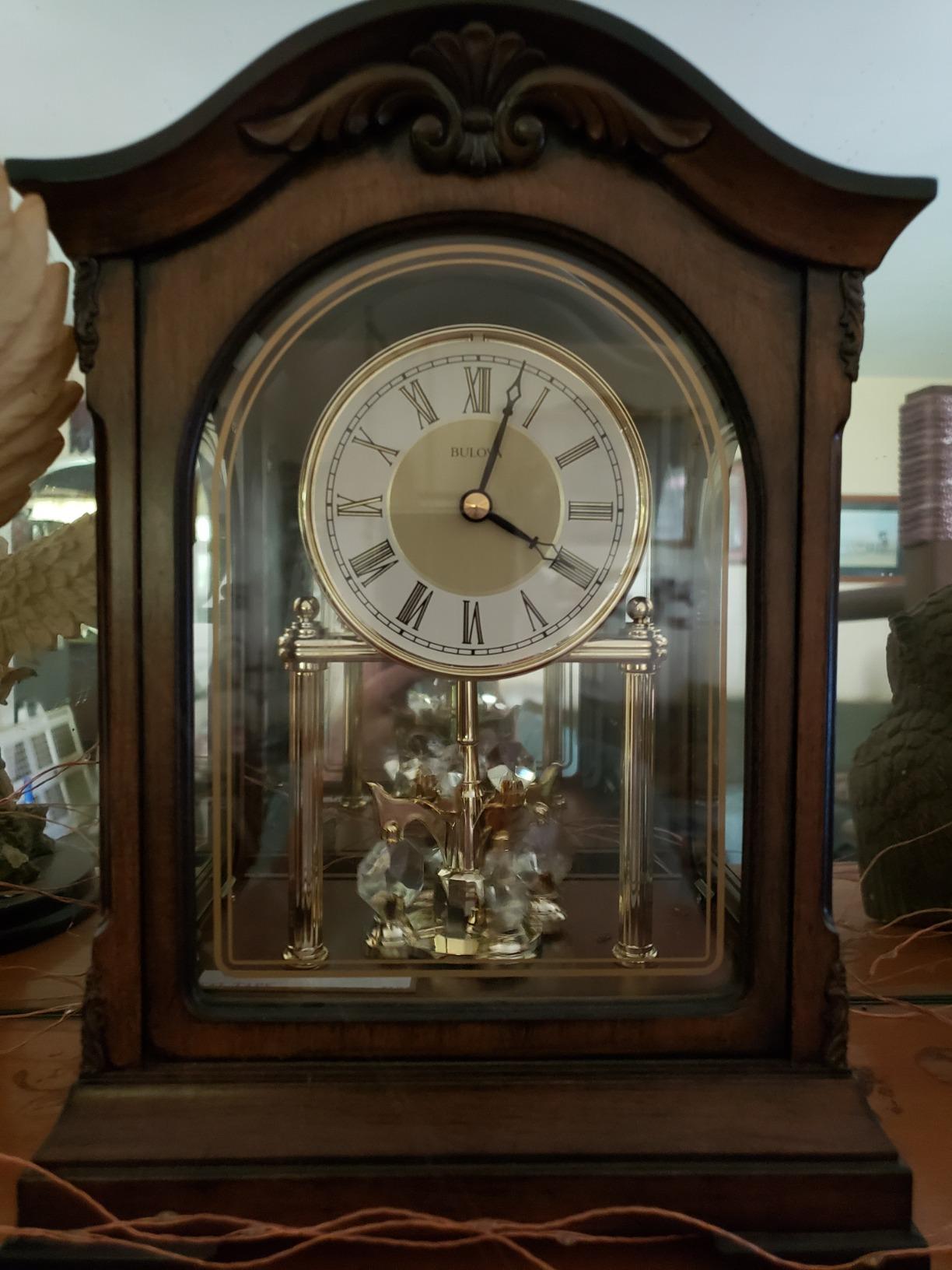 Bulova B1845 Durant Chiming Clock, Walnut customer photo 1