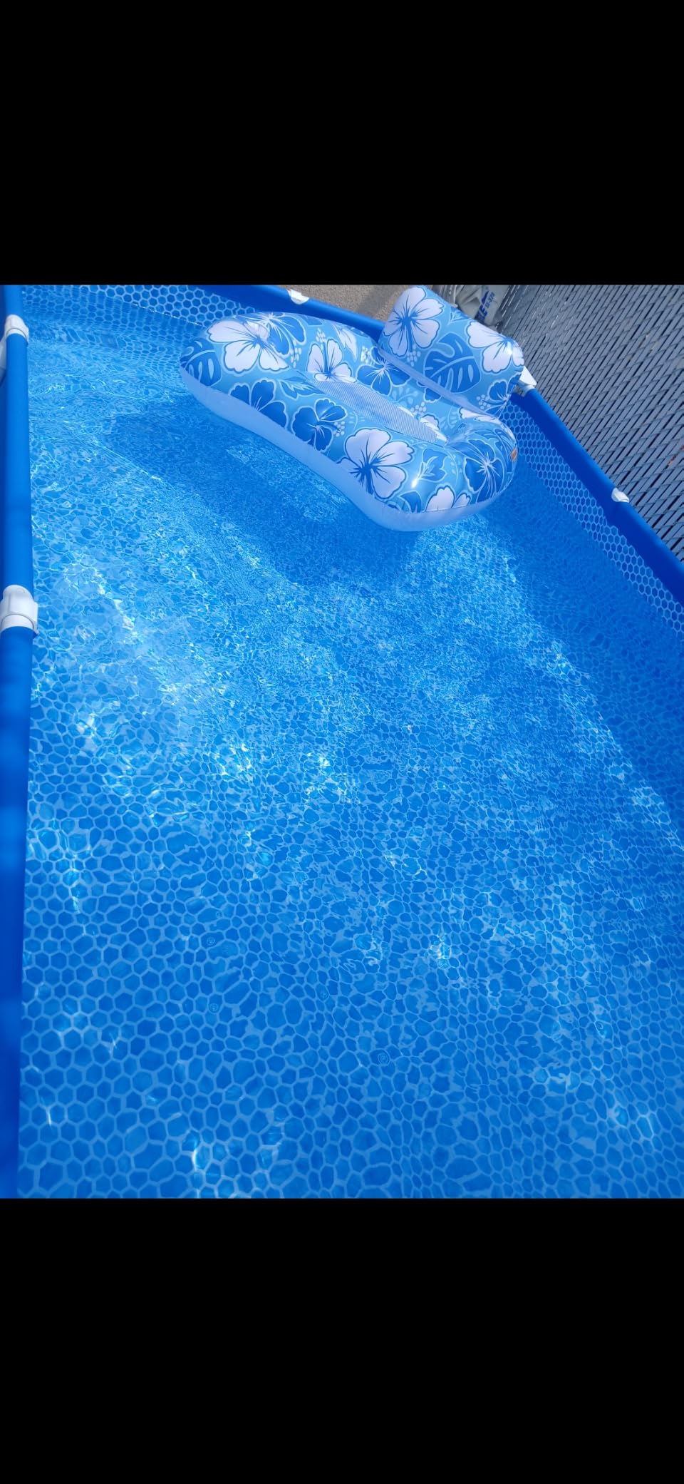 INTEX Metal Frame 14ft 9in x 7ft 3in x 33in Above Ground Swimming Pool | 28273EH - Pool Only (Pump Not Included) customer photo 2