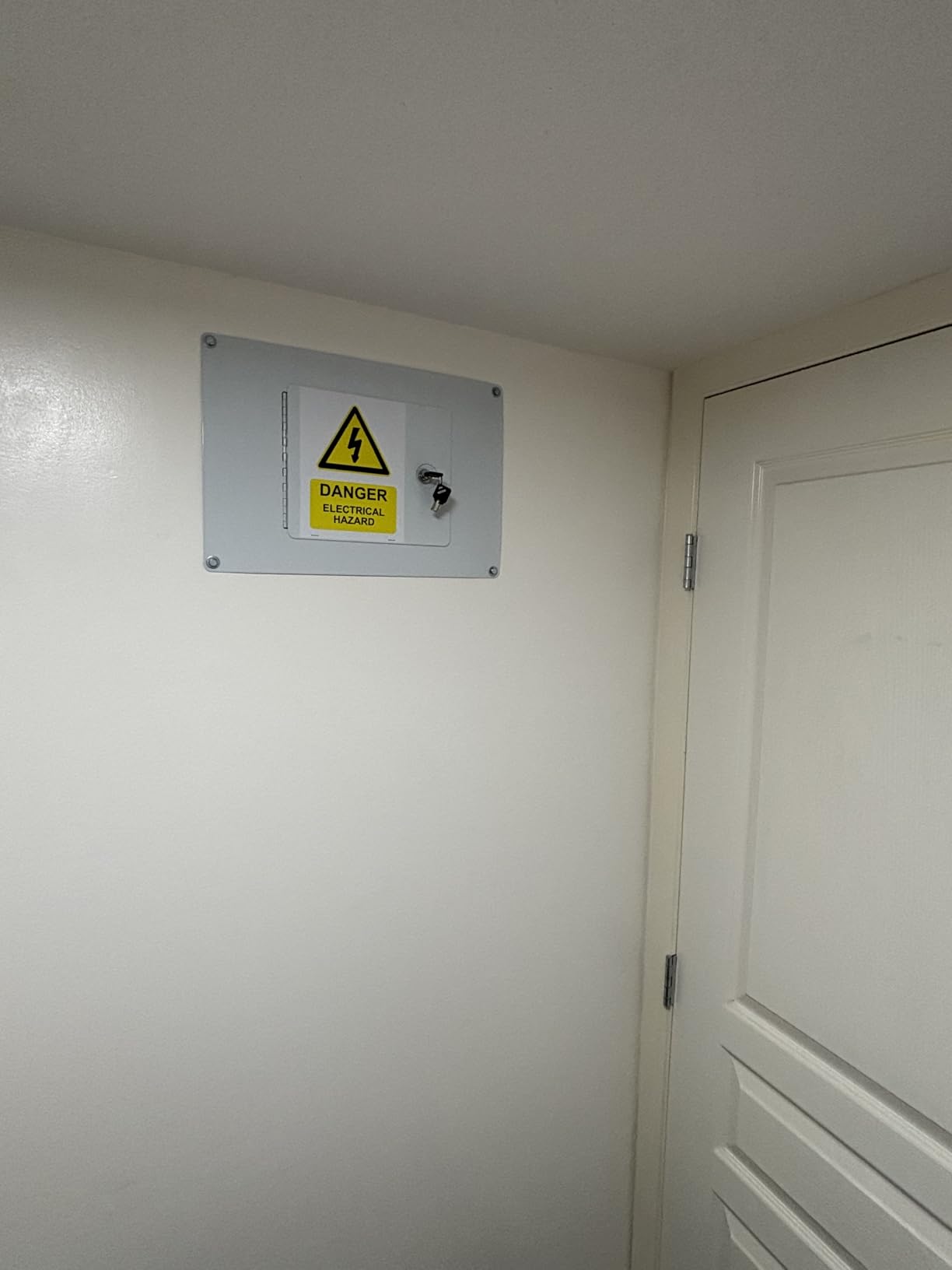 First Watch - Homak Between the Studs High Security Steel Tall Wall Safe, White, WS00018002 customer photo 1