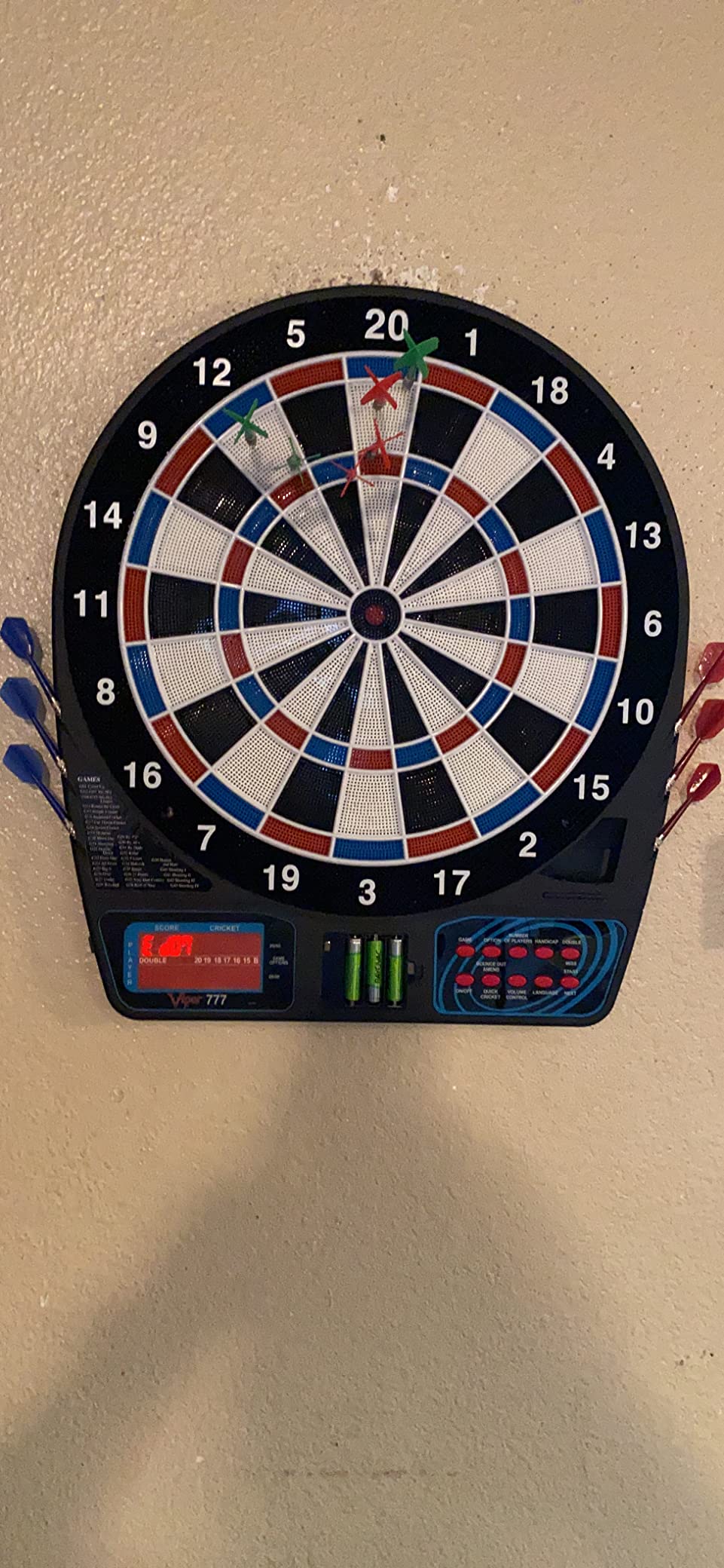 Viper 777 Electronic Dartboard – 15.5