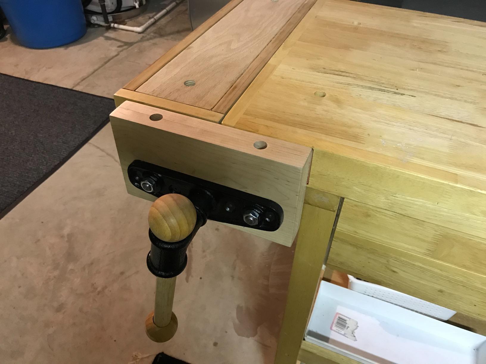 Rockler Quick Release Front Vise 9