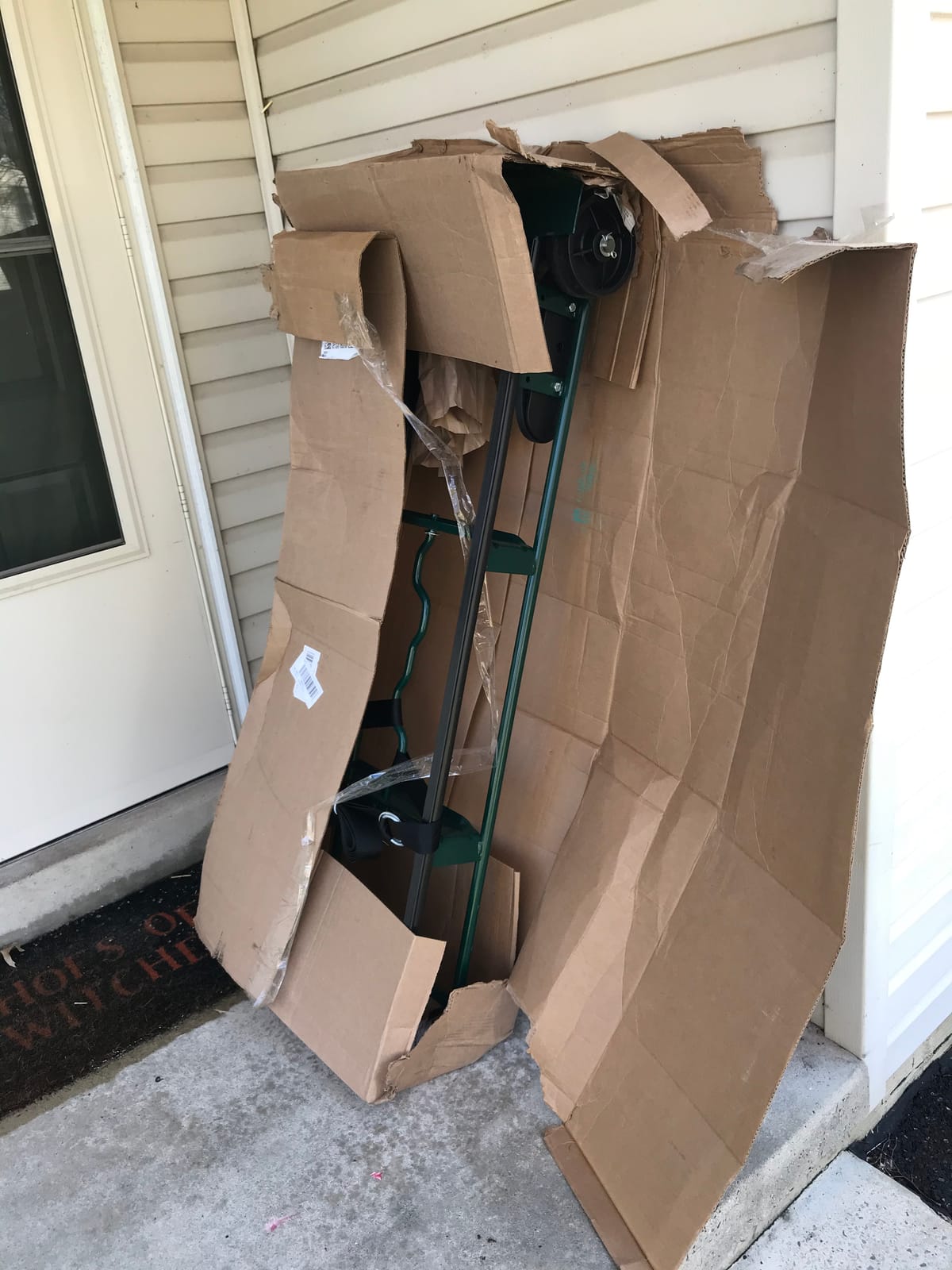 Harper Trucks 6781 Appliance Hand Truck, Dark Green customer photo 1