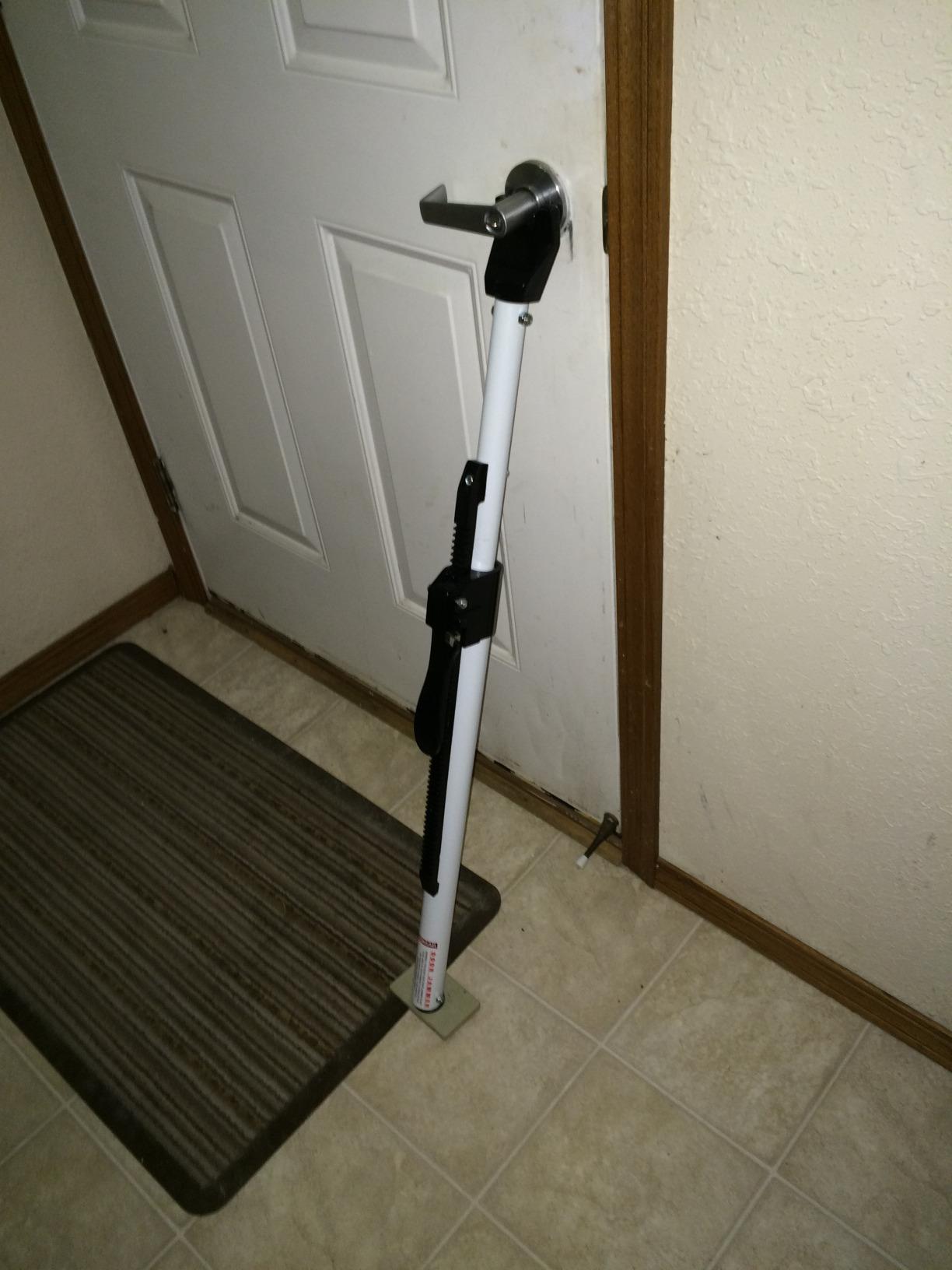 Buddybar Door Jammer Home Security Door Bar customer photo 1
