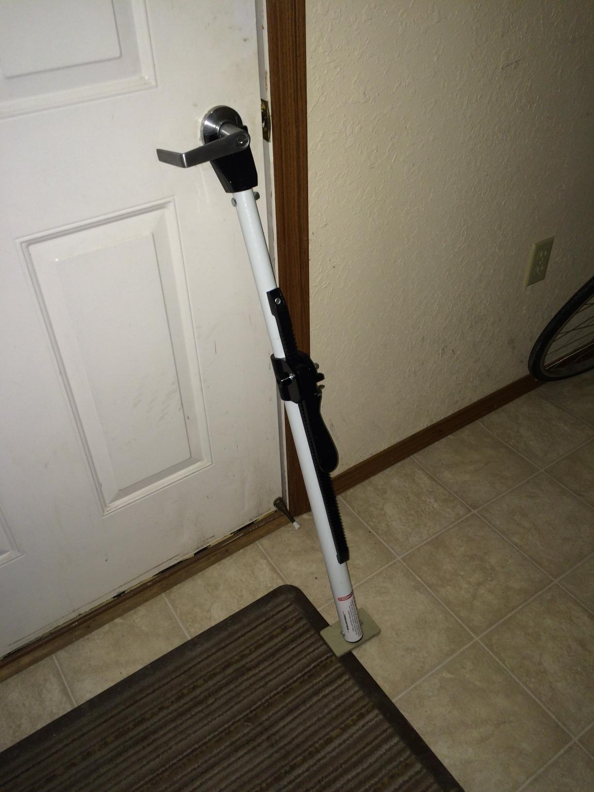 Buddybar Door Jammer Home Security Door Bar customer photo 2