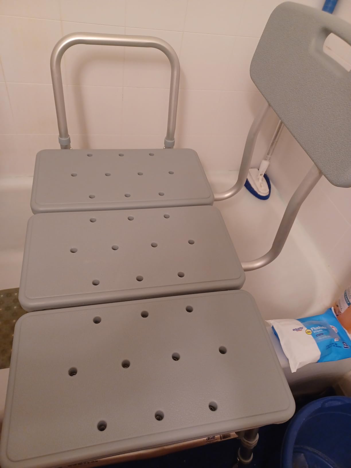 Drive Medical Tub Transfer Bench for Bathtub, Height Adjustable customer photo 1