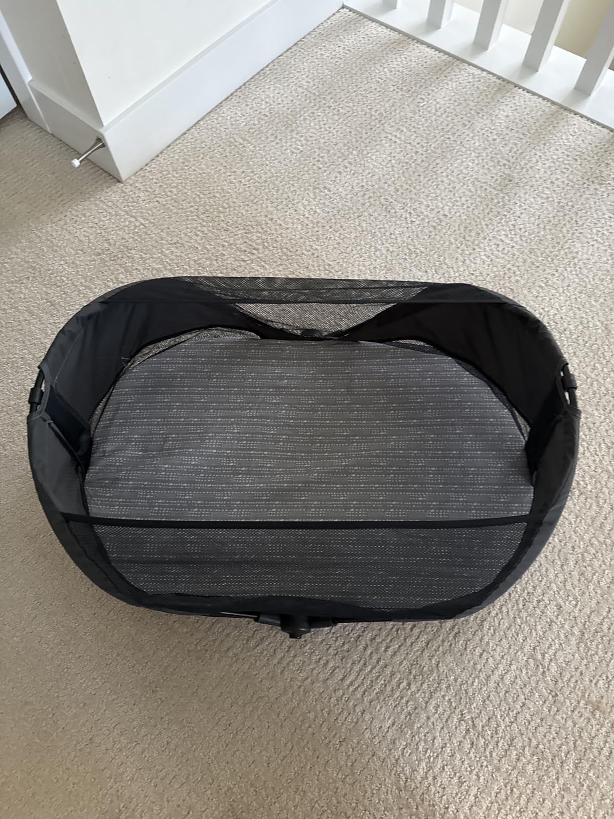 Munchkin Brica Baby Travel Pod, Infant and Baby Travel Essential for Flying and Car Travelling, Easy Setup, Portable, Grey customer photo 2