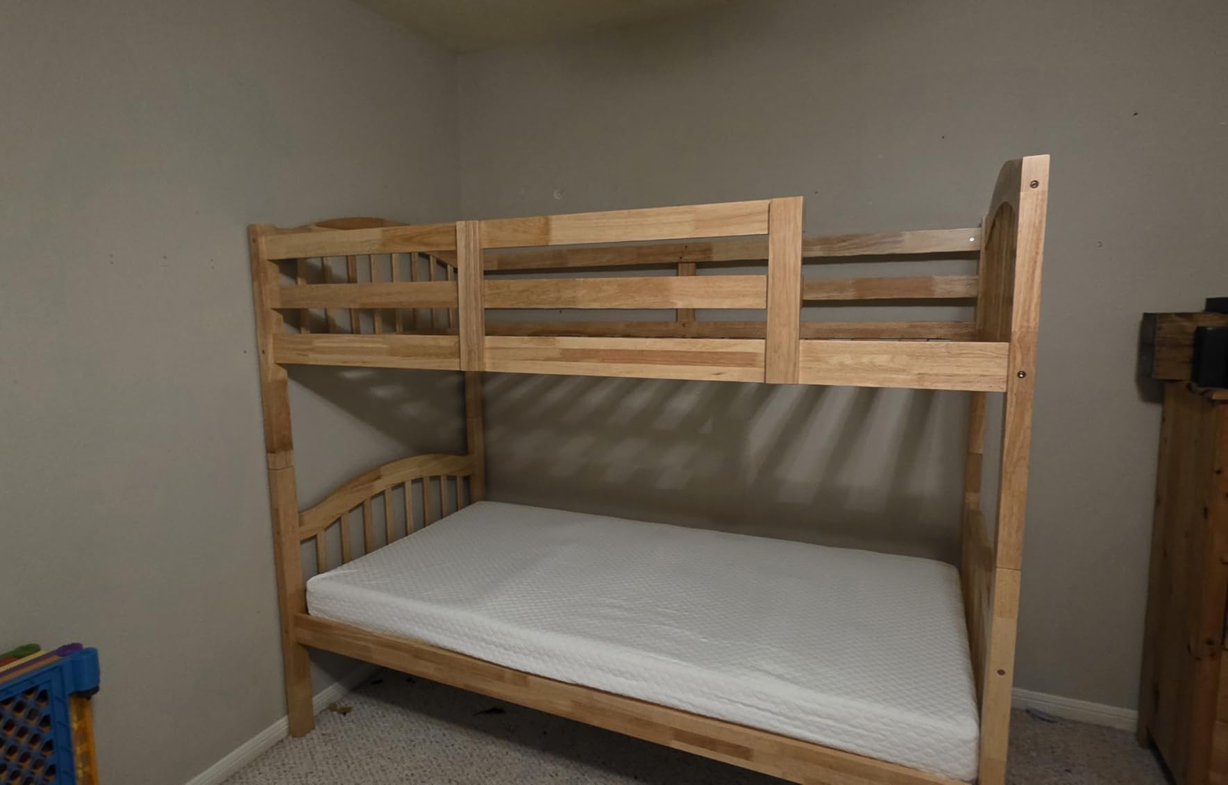 Storkcraft Long Horn Twin-Over-Twin Bunk Bed, White customer photo 1