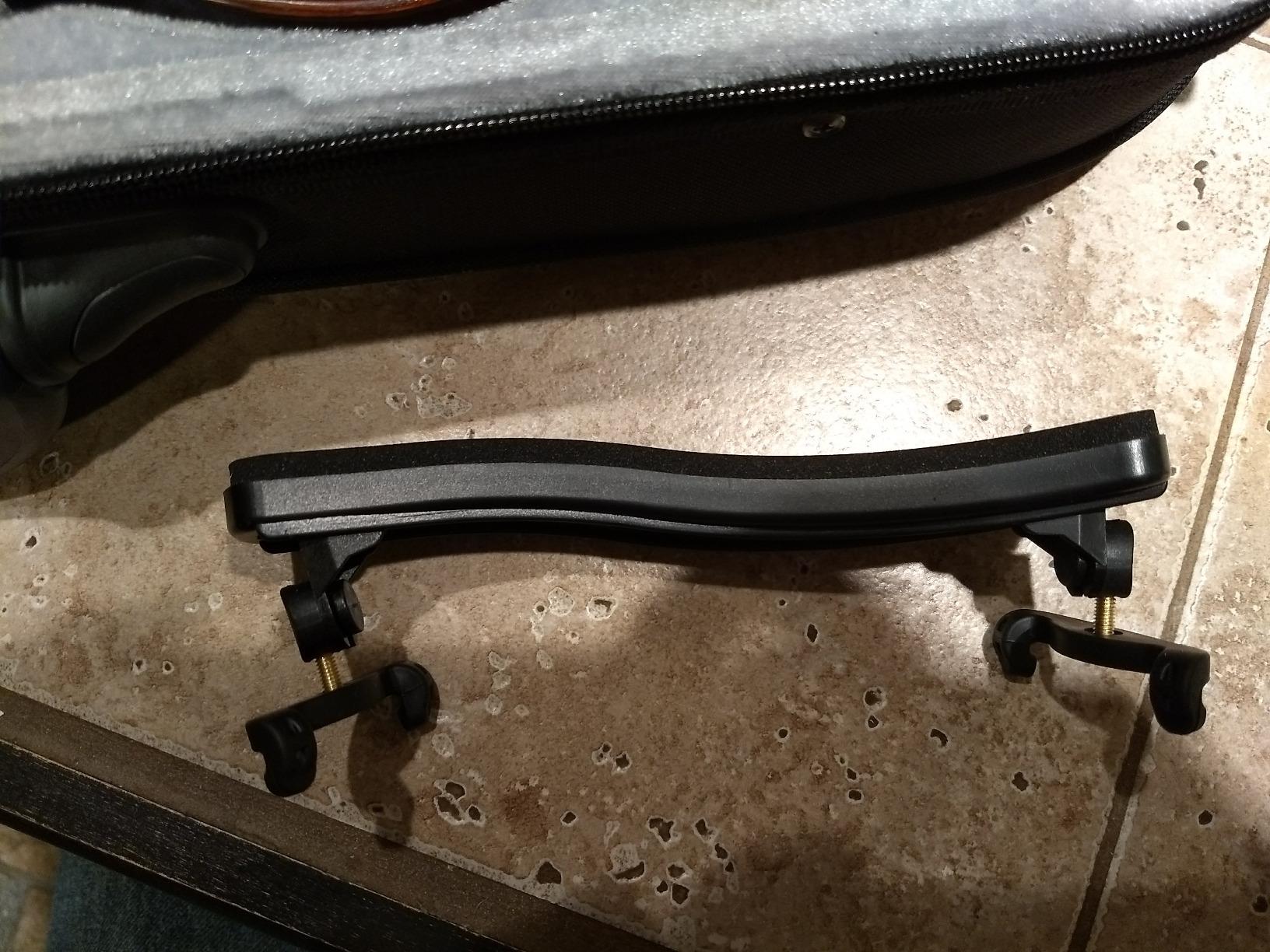 Bunnel Pupil Violin Outfit 1/10 Size Clearance By Kennedy Violins - Carrying Case and Accessories Included - Solid Maple Wood and Ebony Fittings RB300 customer photo 2