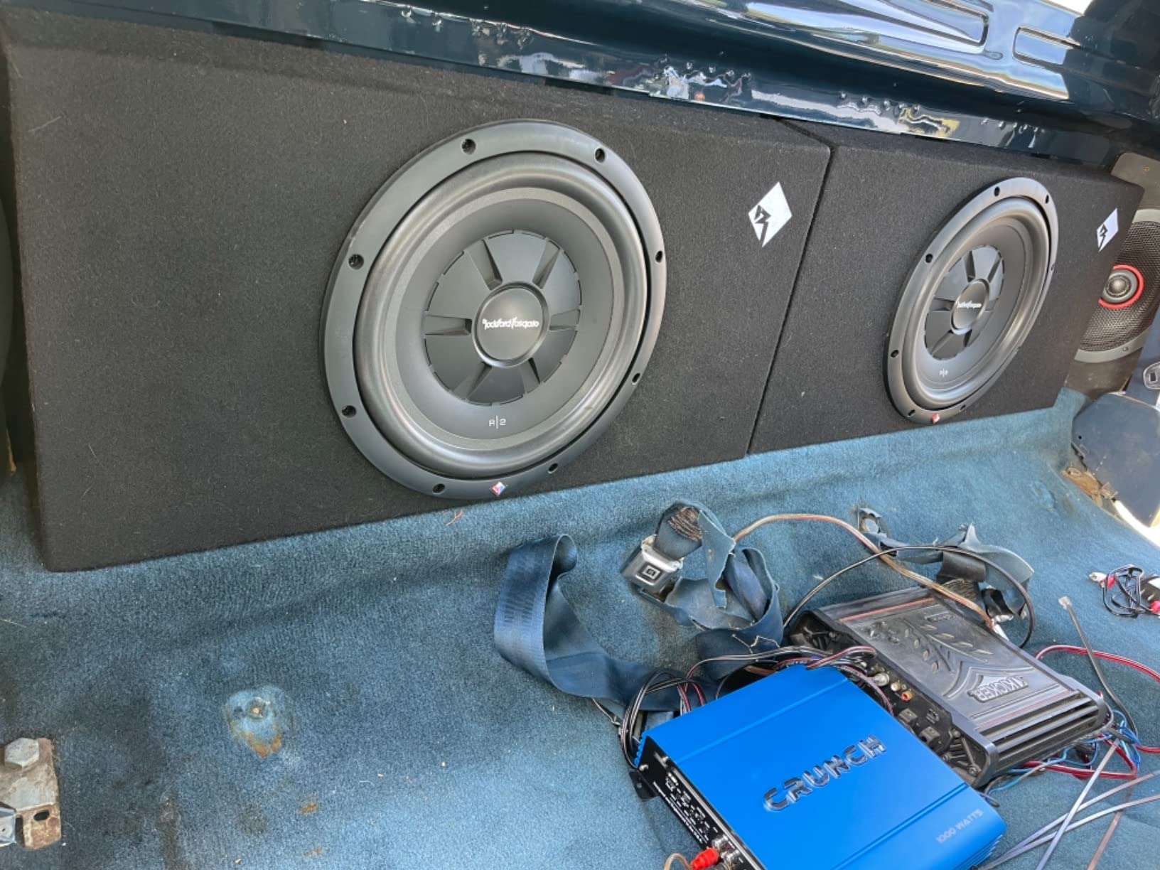 Rockford Fosgate Prime R2S-1X12 Loaded 12” Slim Subwoofer in Enclosure customer photo 2