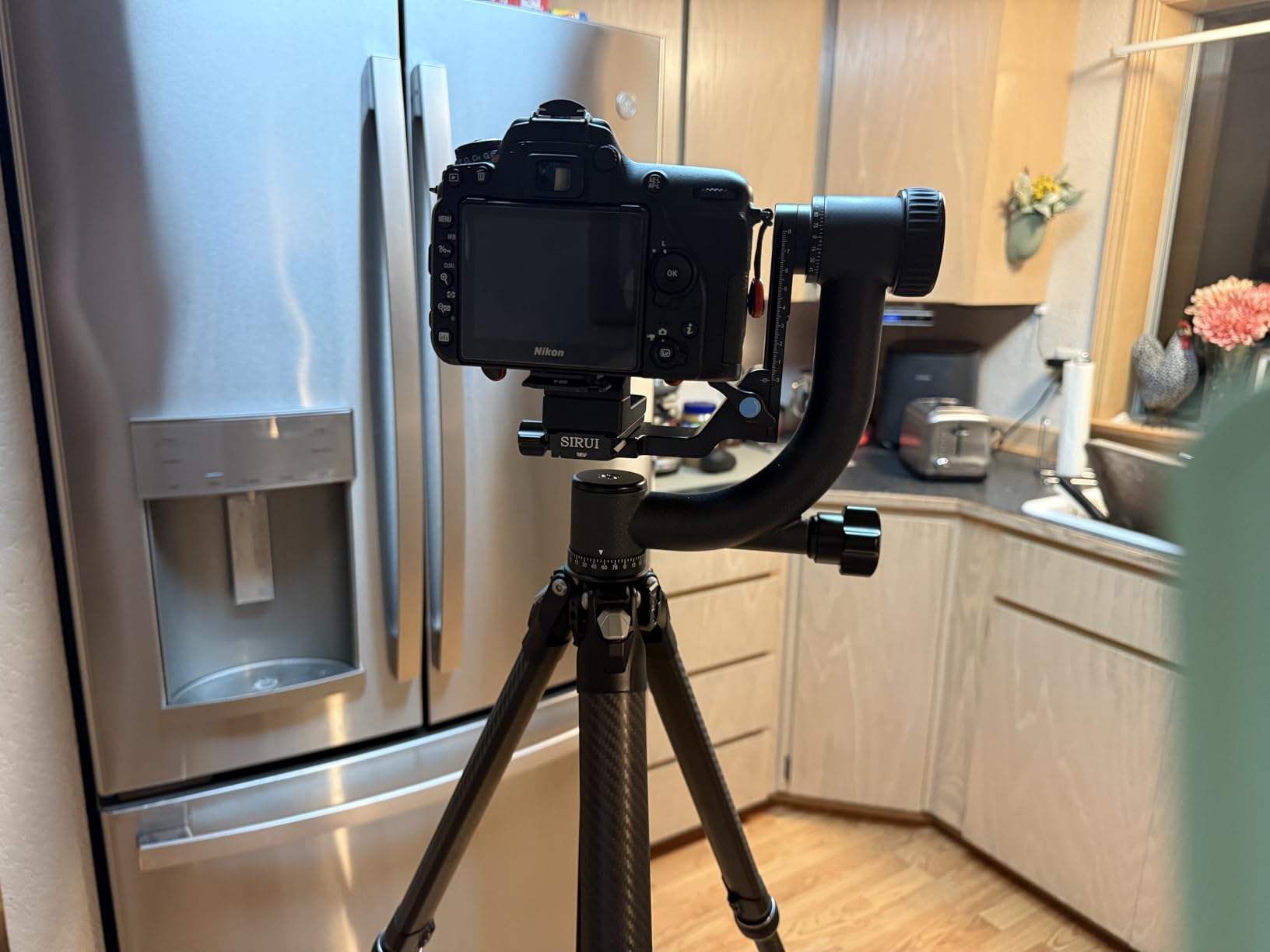 PH-20 Gimbal Head, 360° Panoramic Tripod Head for DSLR Telephoto Lens, Carbon Fiber Construction, Arca-Swiss Quick Release Plate customer photo 1