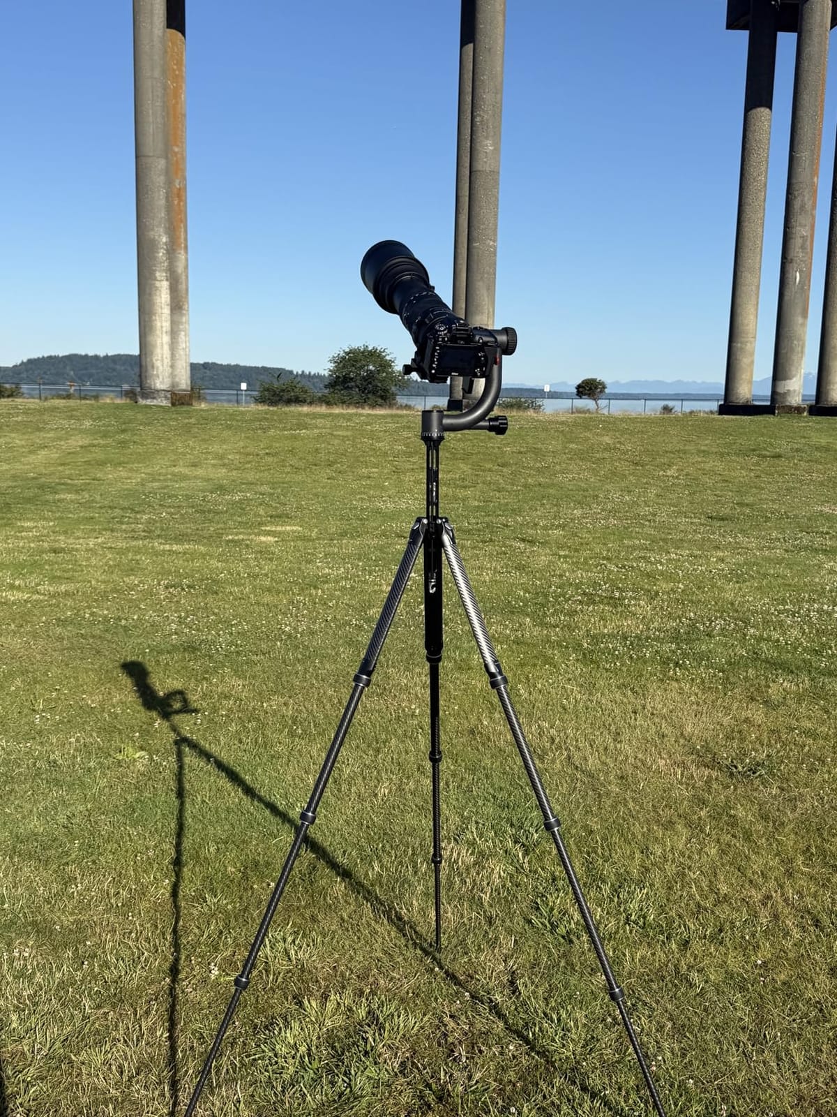 PH-20 Gimbal Head, 360° Panoramic Tripod Head for DSLR Telephoto Lens, Carbon Fiber Construction, Arca-Swiss Quick Release Plate customer photo 2