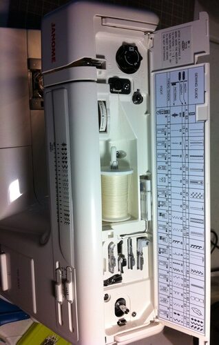 Janome HD3000 Heavy-Duty Sewing Machine, 18 Built-in Stitches, Hard Case customer photo 2