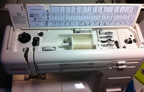 Janome HD3000 Heavy-Duty Sewing Machine with 18 Built-in Stitches + Hard Case customer photo 2