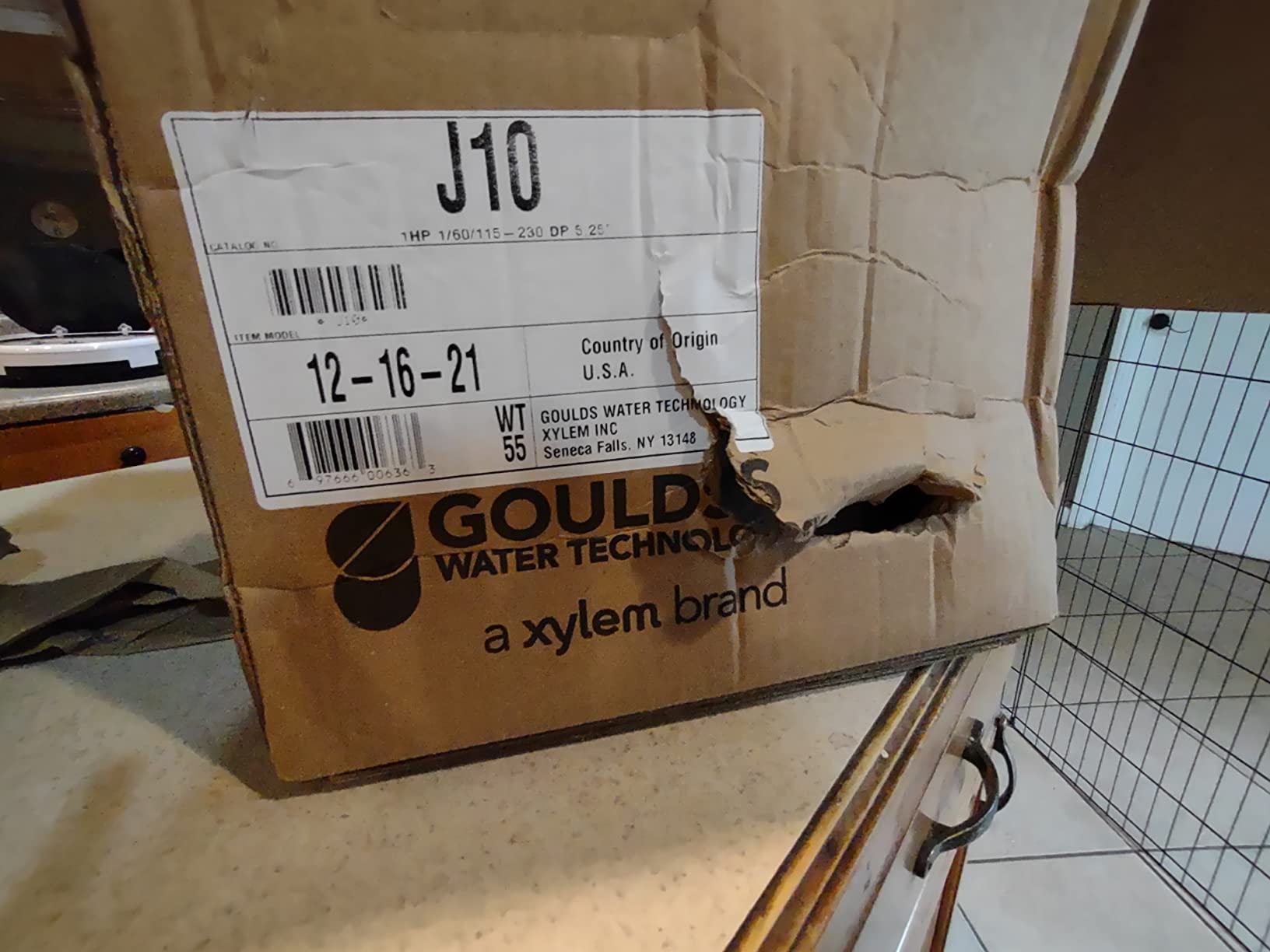 Goulds-J10 Double Nose Deep Well Goulds-Jet Pump 1HP customer photo 1