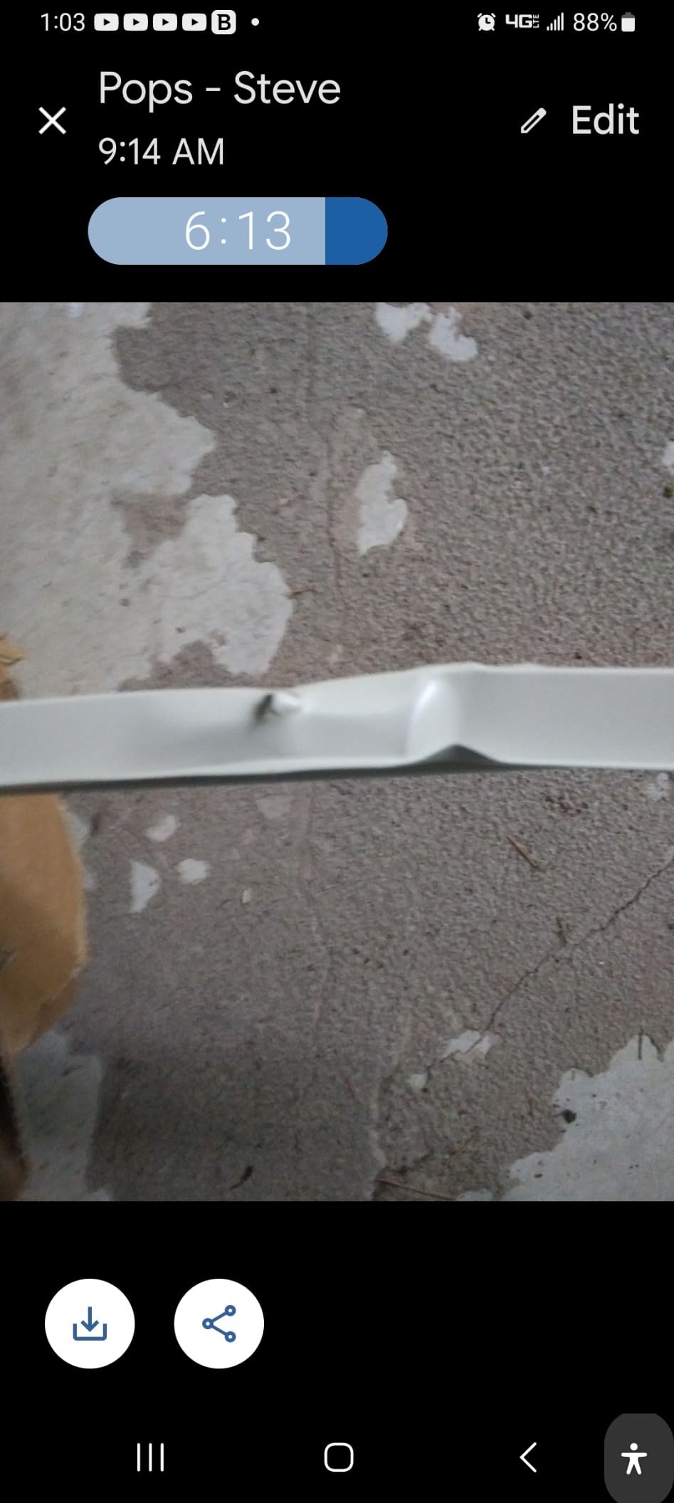 SideMate, Vinyl, 4’x8’, Off-White customer photo 1