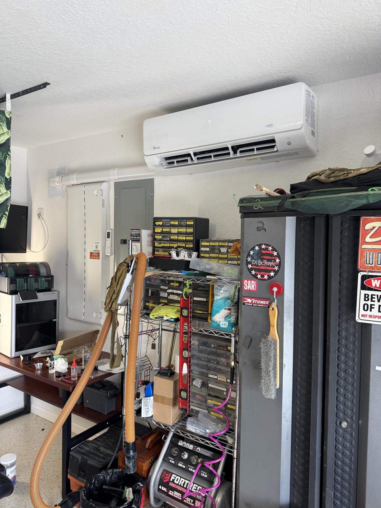 Senville AURA Mini Split Air Conditioner, Heat Pump, White, 18000 BTU customer photo 2