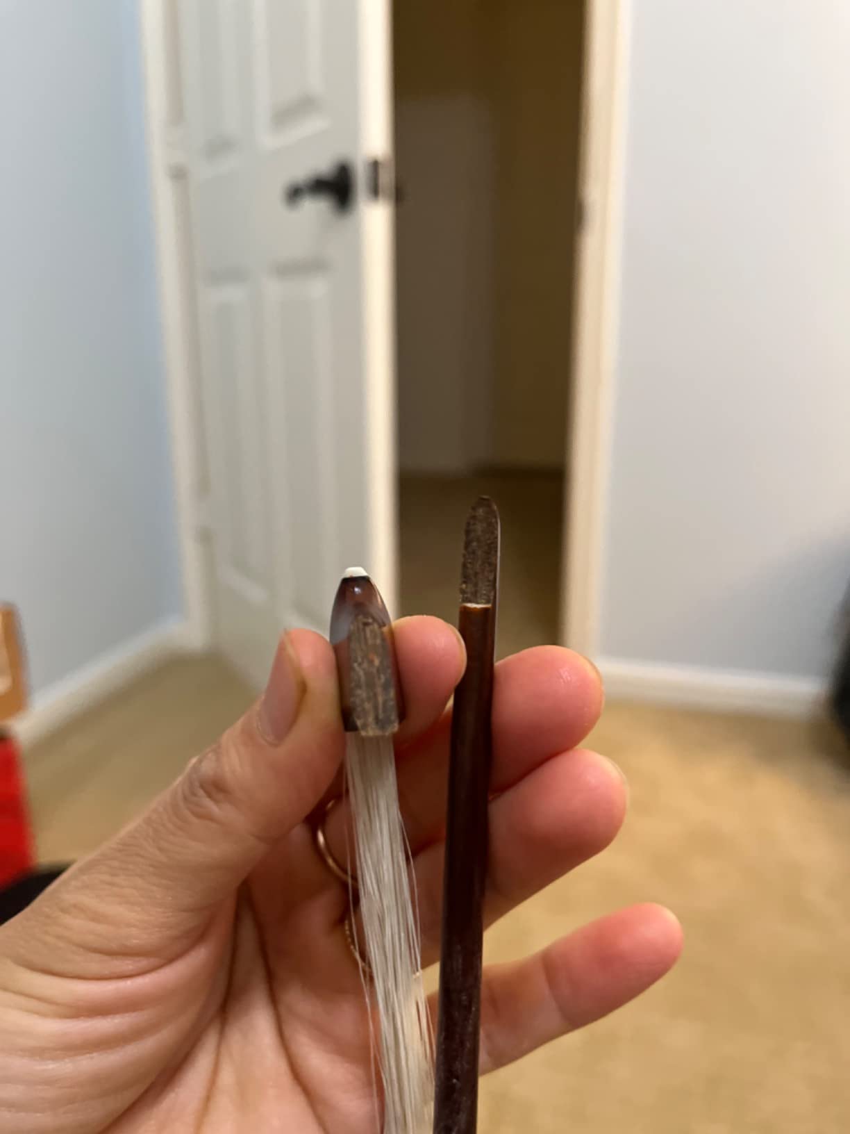 VINGOBOW Pernambuco Violin Bow 4/4 Size 810V Concert Level Straight Stick with Ebony Frog and Natural Horse Hair customer photo 1