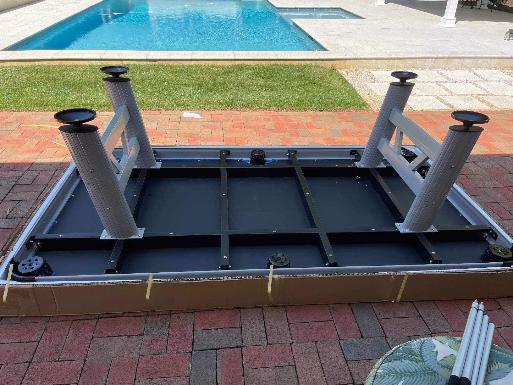 Playcraft Extera 8' Outdoor Pool Table customer photo 2