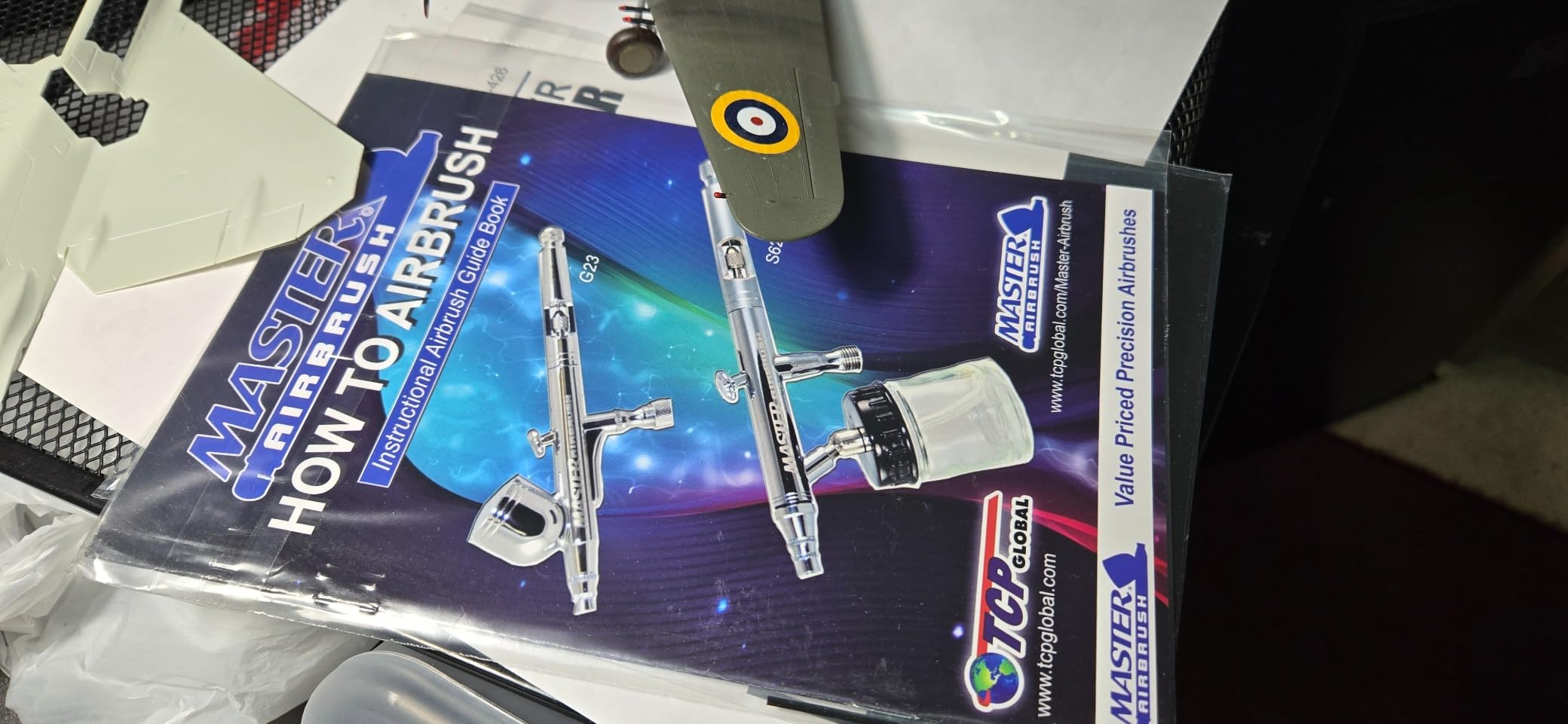 Master Airbrush Cool Runner II Air Brush Kit with Air Compressor Dual Fan customer photo 2