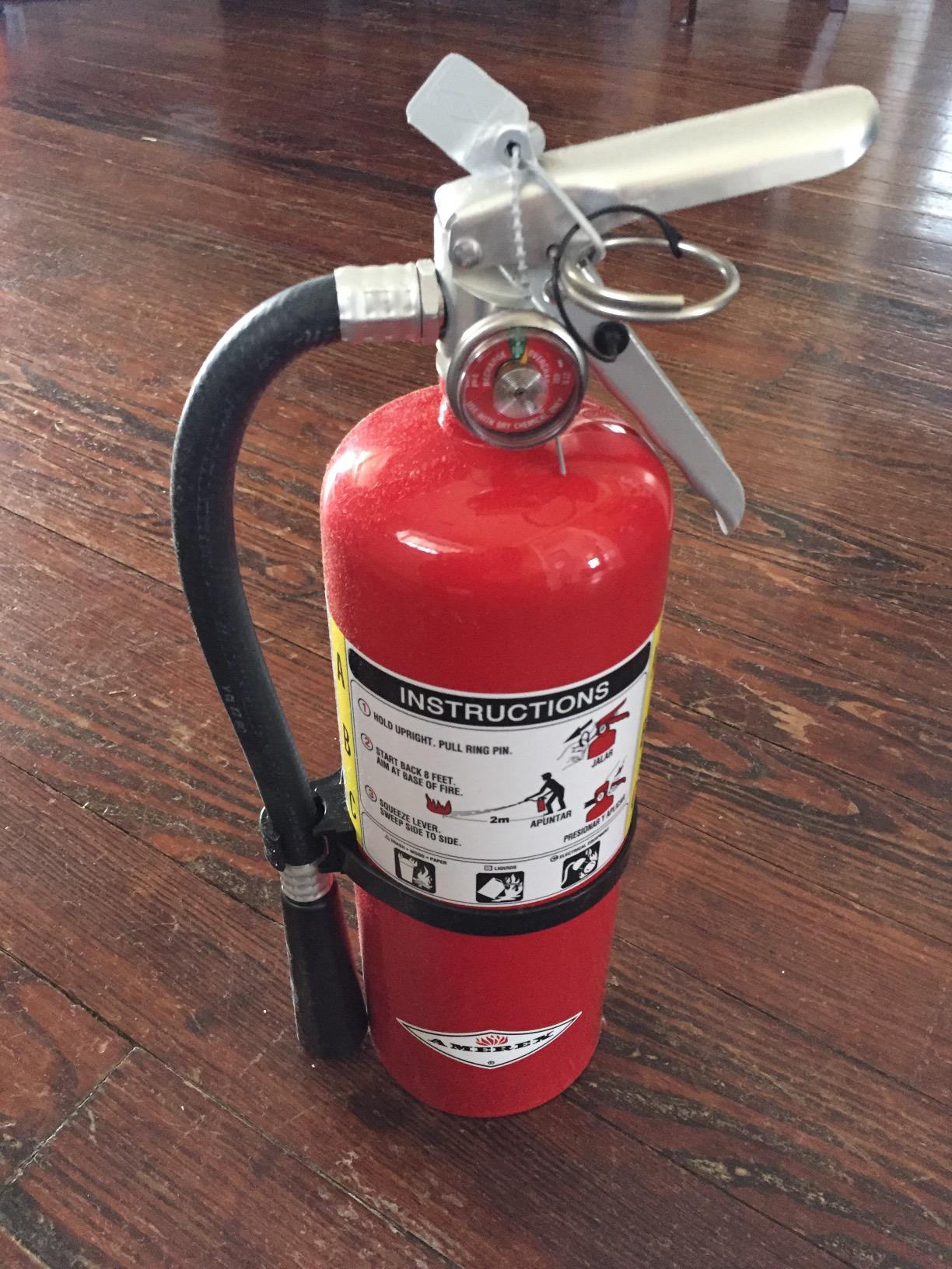 Amerex B500 Fire Extinguisher, 5 lb. ABC Dry Chemical customer photo 1