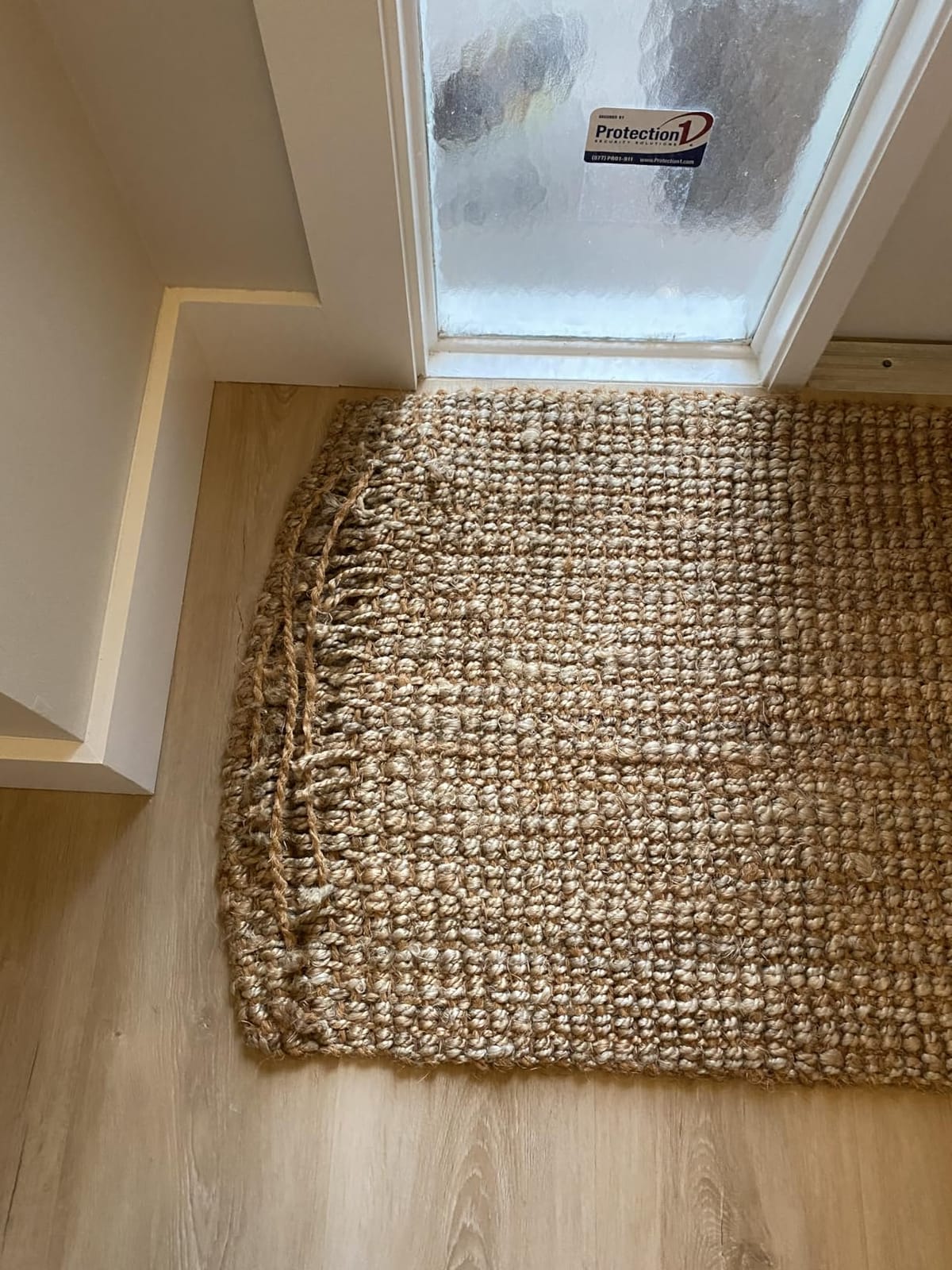 SAFAVIEH Area Rug 3x5 - Natural Fiber Collection - Natural Brown, Handmade Jute & Coir, Farmhouse Style, Chunky Textured Thick Pile (NF747A) customer photo 2