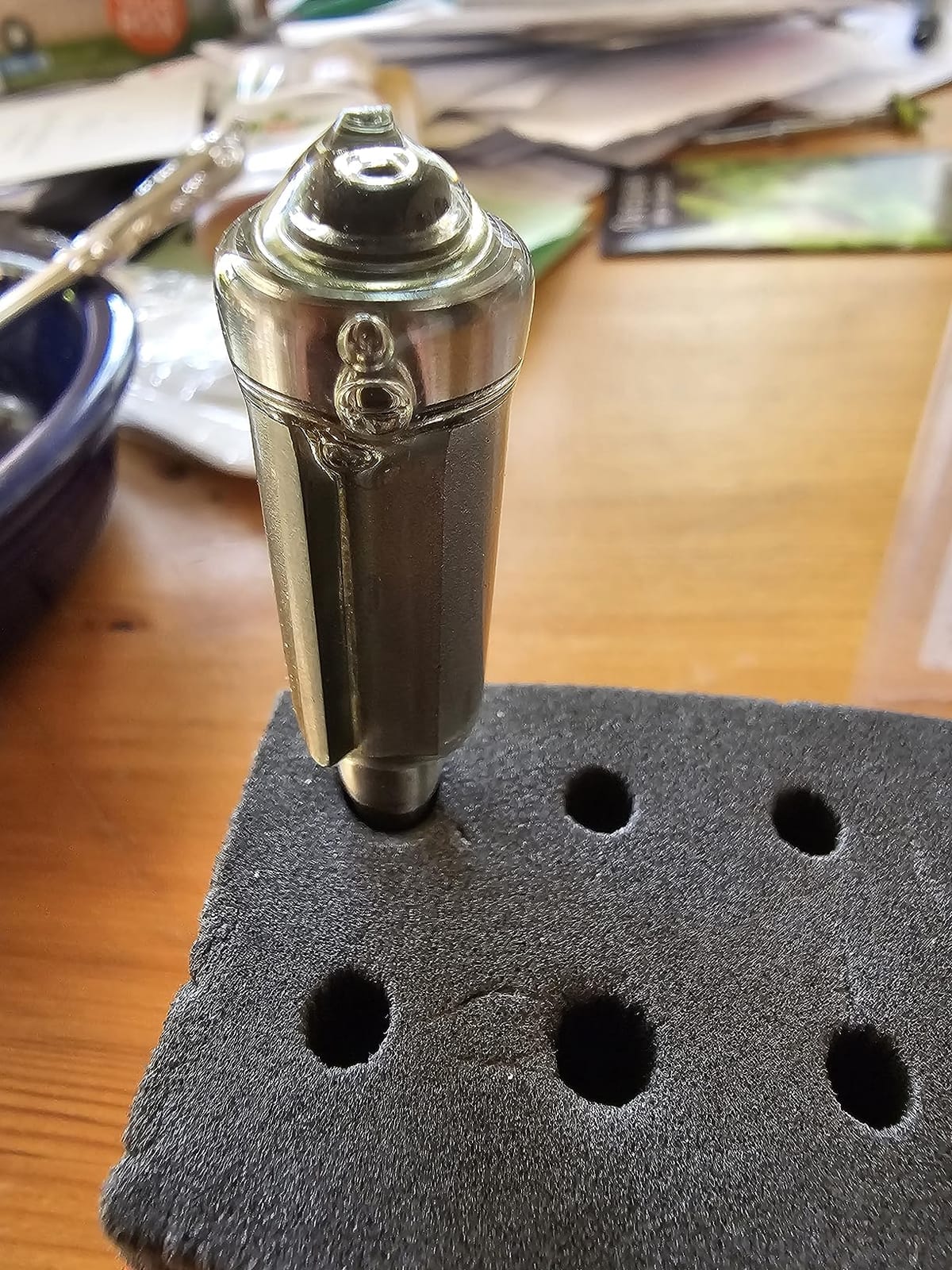 Whiteside 404 Compact Router Bit Set: Includes Flush Trim Bit (2402), 1/8 Inch Roundover Bit (2000C), Template Bit (3004), 45 Degree Chamfer Bit (2292) customer photo 1