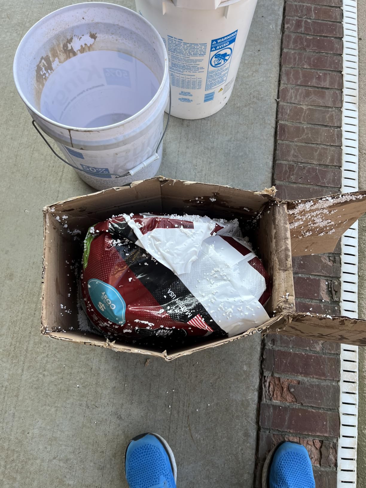 Calcium Chloride Pellets Snow and Ice Melter, 50 lb. customer photo 1