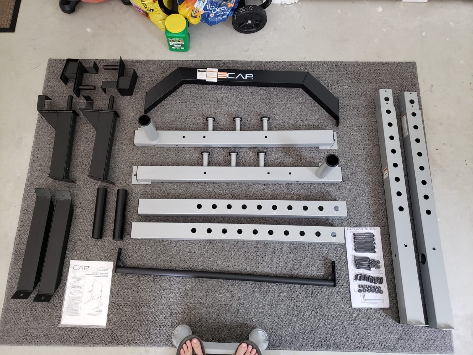 CAP Barbell FM-8000F Deluxe Power Rack Color Series customer photo 1