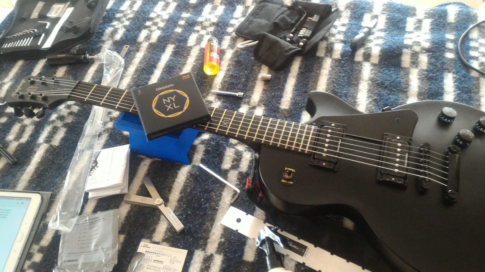 D'Addario NYXL Nickel Plated Electric Guitar Strings NYXL1046 (10-46) customer photo 2