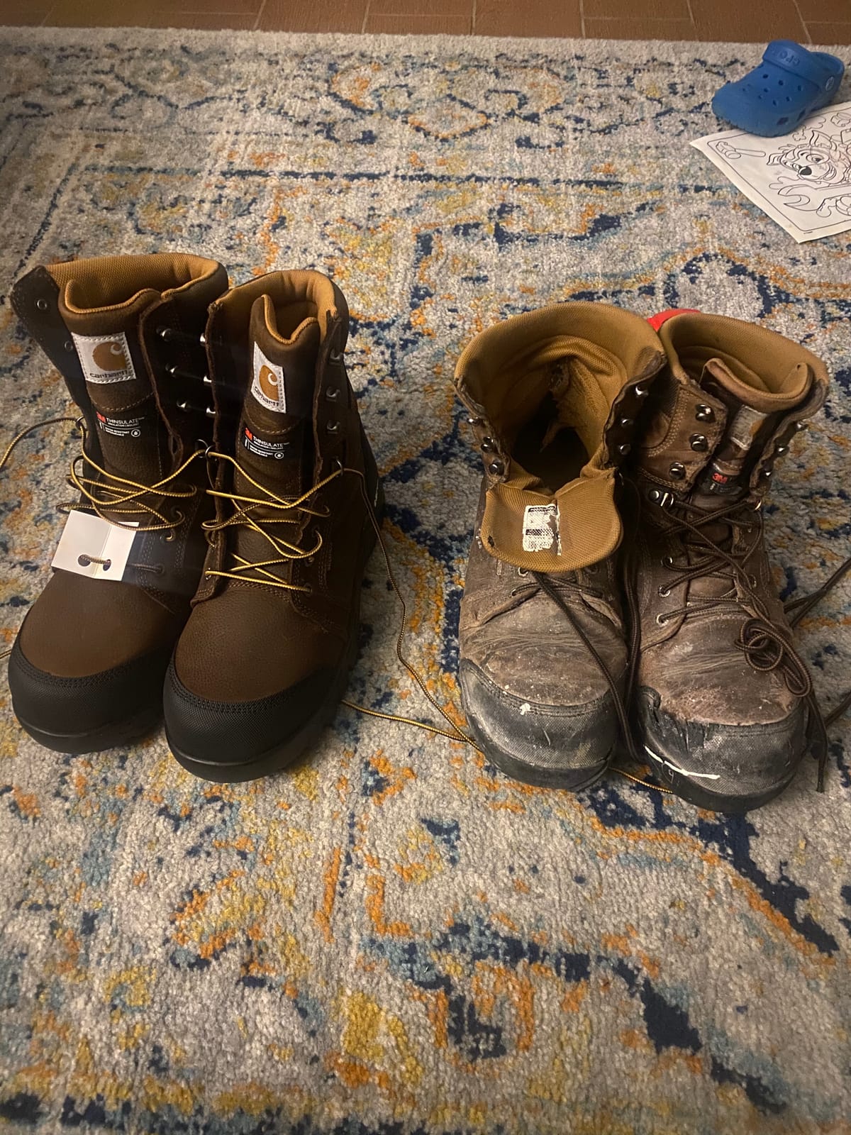 Carhartt Men's Rugged Flex Waterproof Insulated Boots customer photo 1