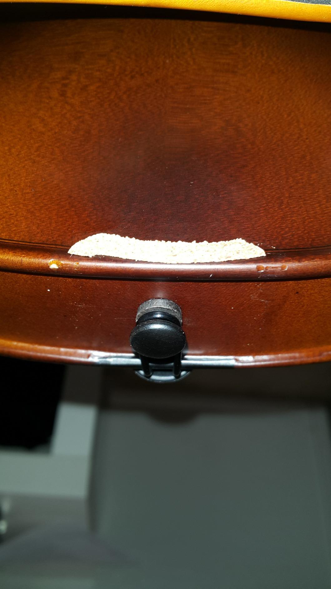 Ricard Bunnel G2 Violin Outfit 4/4 Size - Carrying Case and Accessories Included - Solid Maple Wood and Ebony Fittings By Kennedy Violins customer photo 2