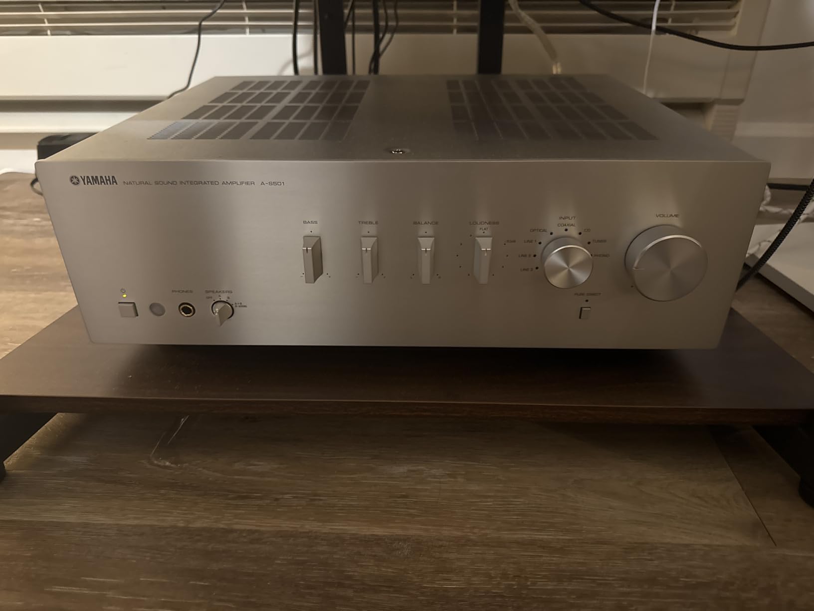YAMAHA A-S801BL Natural Sound Integrated Stereo Amplifier (Black) customer photo 1