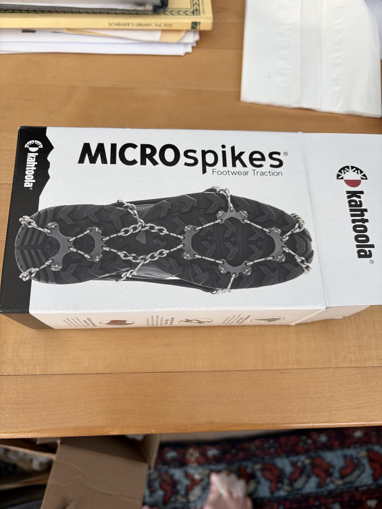 Kahtoola MICROspikes Footwear Traction for Winter, Snow & Ice Trail Hiking customer photo 2