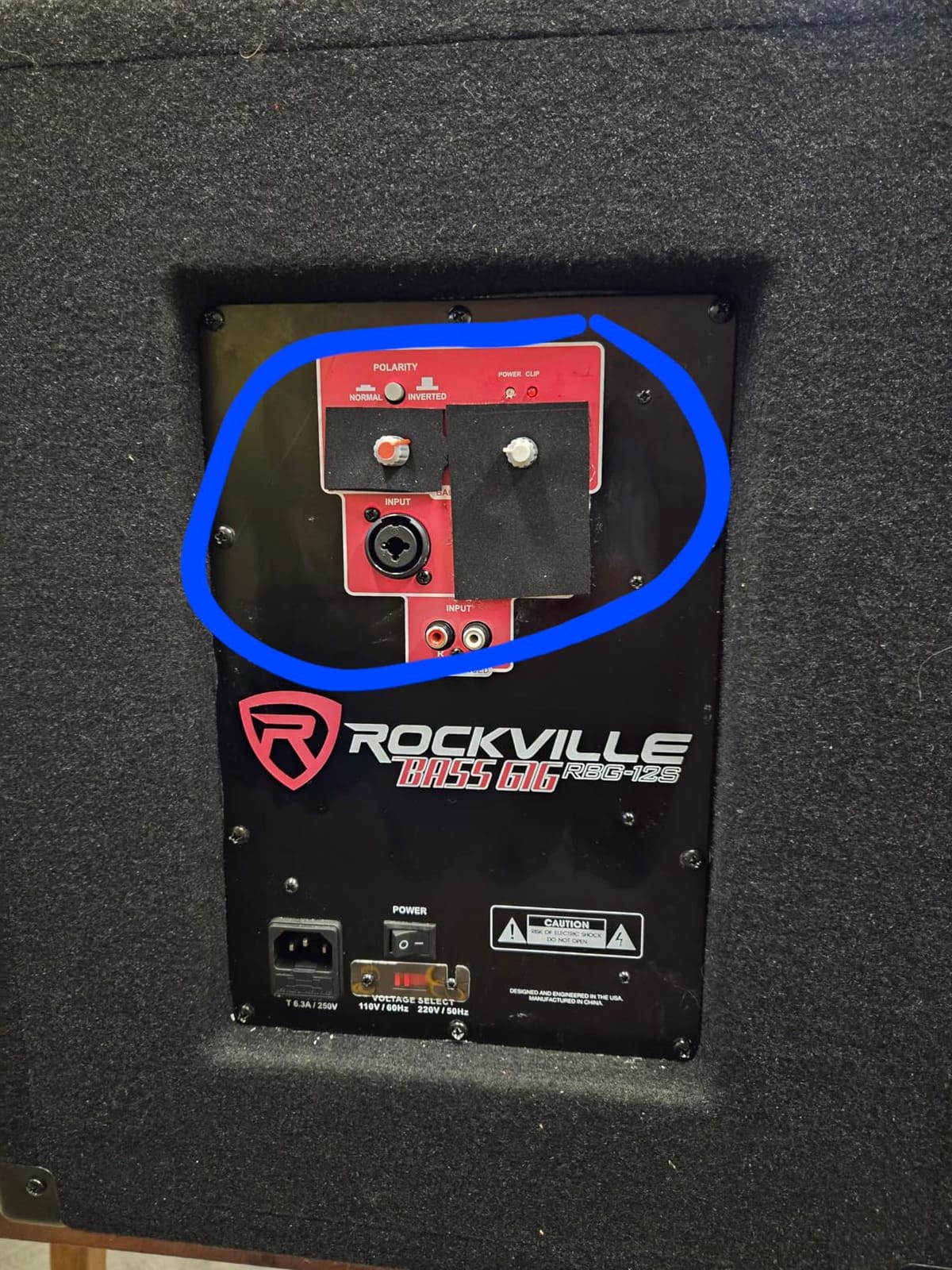 Rockville RBG12S Bass Gig 12