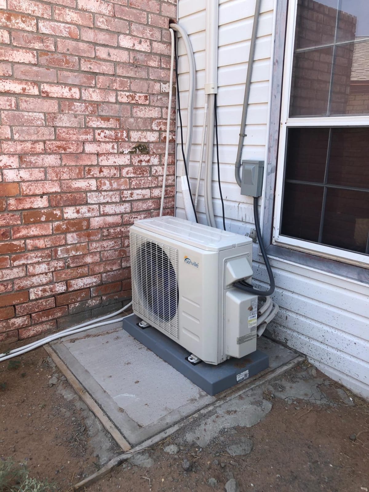 Senville Mini Split AC/Heating System, 2 Zone, 18000 BTU customer photo 1