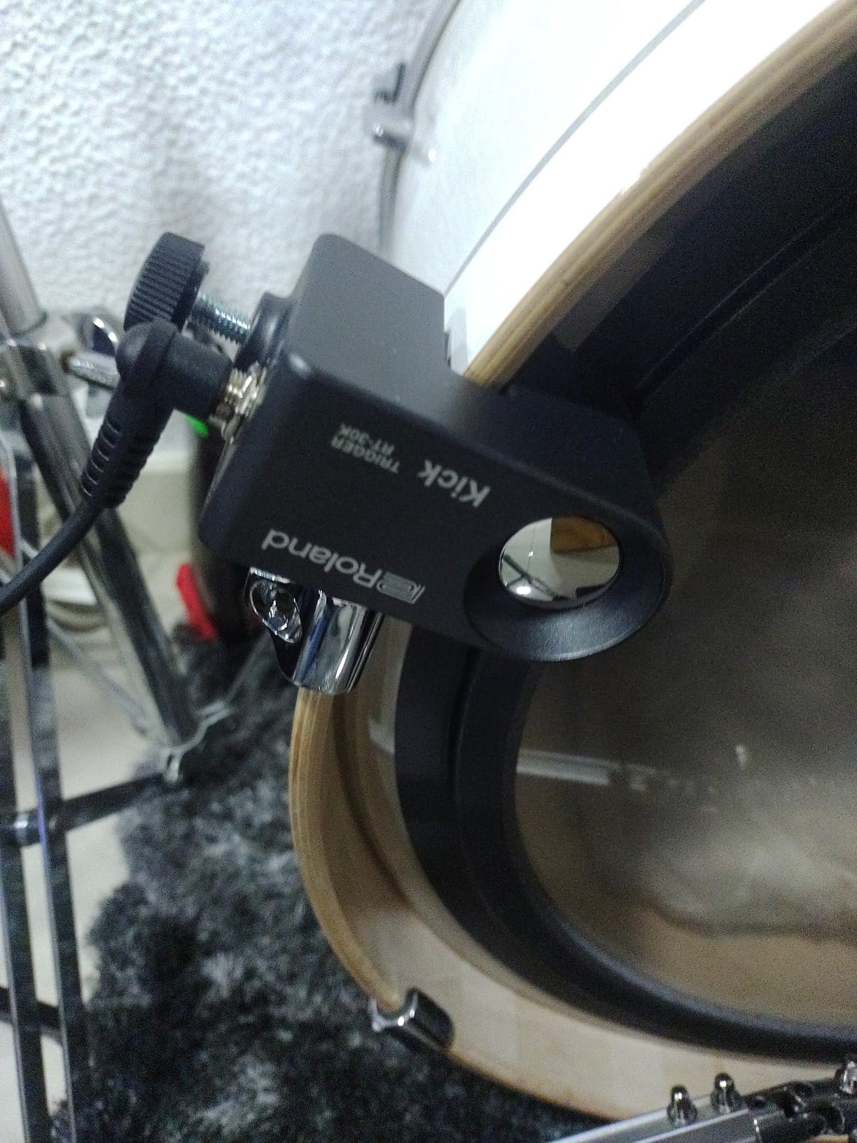 Roland RT-30K Acoustic Kick Drum Trigger for V-Drums and Hybrid Drums customer photo 2