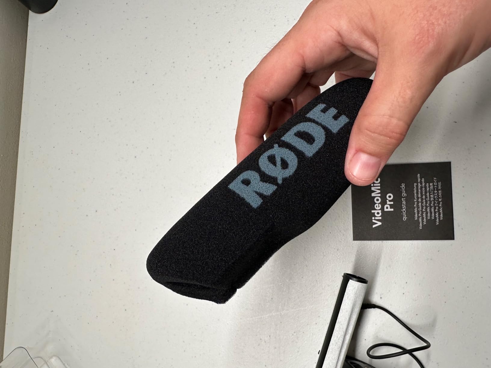 Rode VideoMic Pro R Camera-Mount Shotgun Microphone - Supercardioid condenser with Rycote shockmount customer photo 1