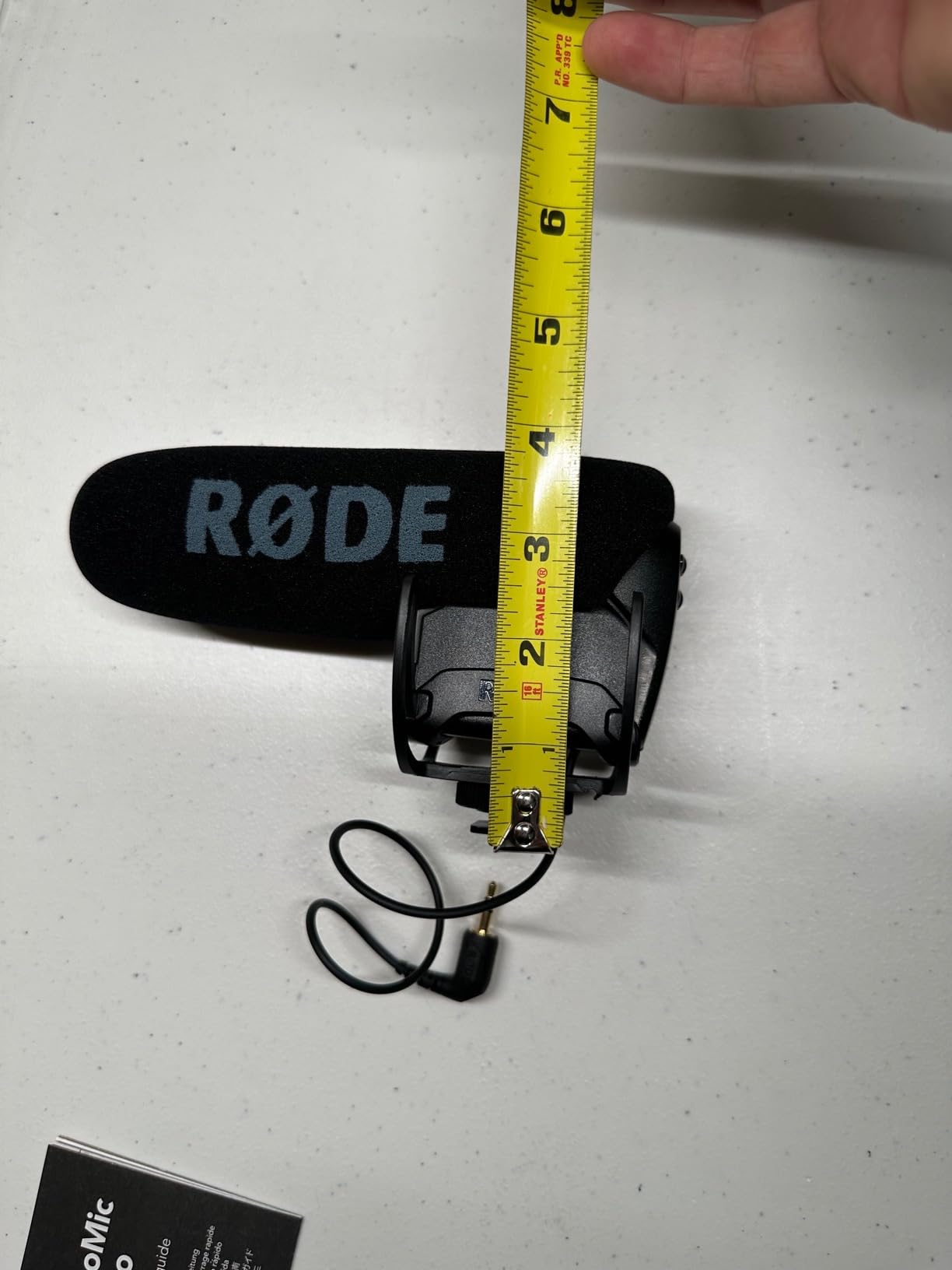 Rode VideoMic Pro R Camera-Mount Shotgun Microphone - Supercardioid condenser with Rycote shockmount customer photo 2