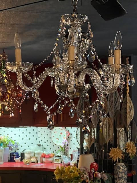 Saint Mossi 5 Light Modern Contemporary Elegant K9 Crystal Glass Chandelier Pendant Ceiling Lighting Fixture customer photo 1