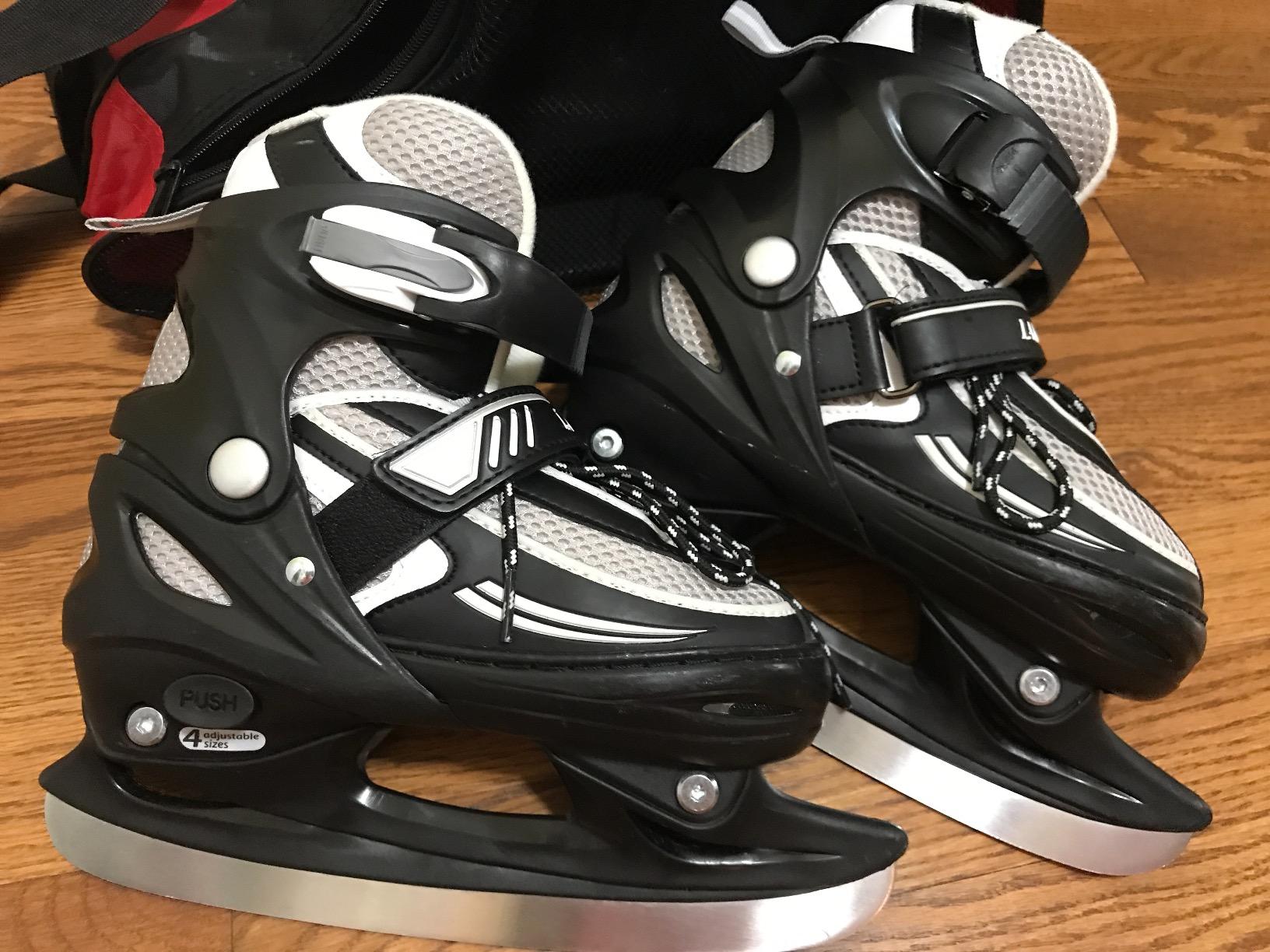 Lake Placid Summit Adjustable Youth Ice Skates customer photo 1