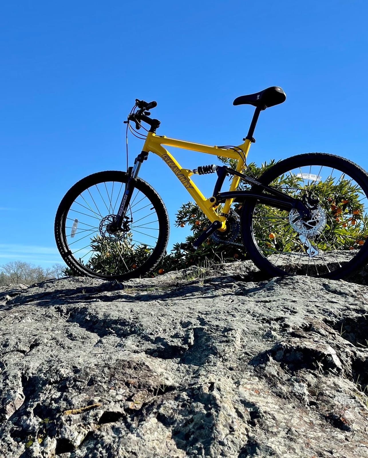Gravity FSX 1.0 Dual Full Suspension Mountain Bike with Disc Brakes Aluminum Frame customer photo 2