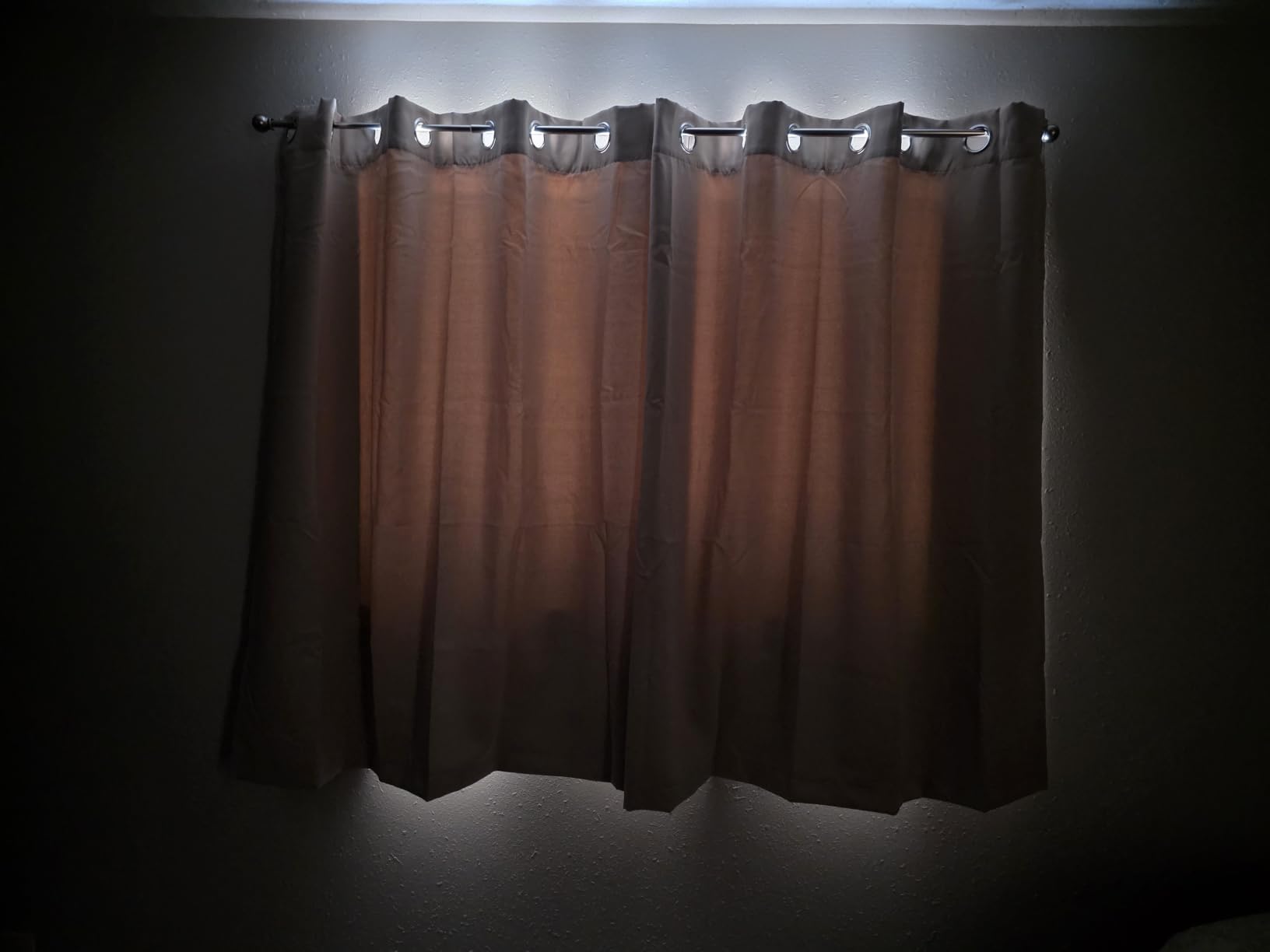 H.VERSAILTEX 100% Blackout Curtains for Bedroom Black Out Curtains 96 inch Thermal Insulated Long Blackout Curtains for Living Room, Energy Saving Curtains for Patio Door Grommet (1 Panel, Jet Black) customer photo 1