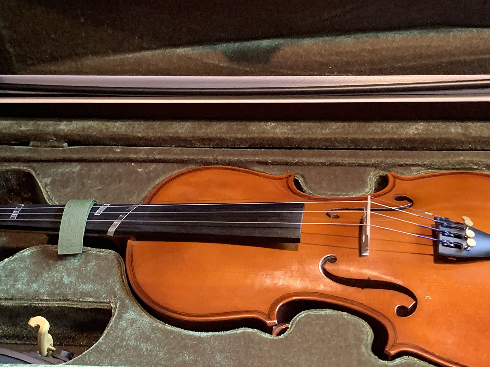 SKY 4/4 Full Size Professional Oblong Shape Lightweight Violin Hard Case with Hygrometer customer photo 1