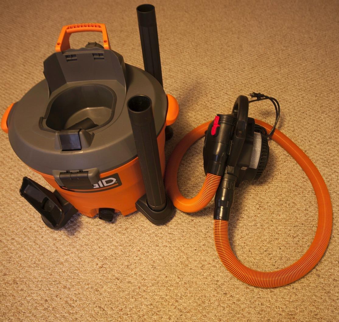 RIDGID VAC1200 Heavy Duty Wet Dry Vacuum Cleaner and Blower, 12-Gallon, 5.0 Peak HP customer photo 2
