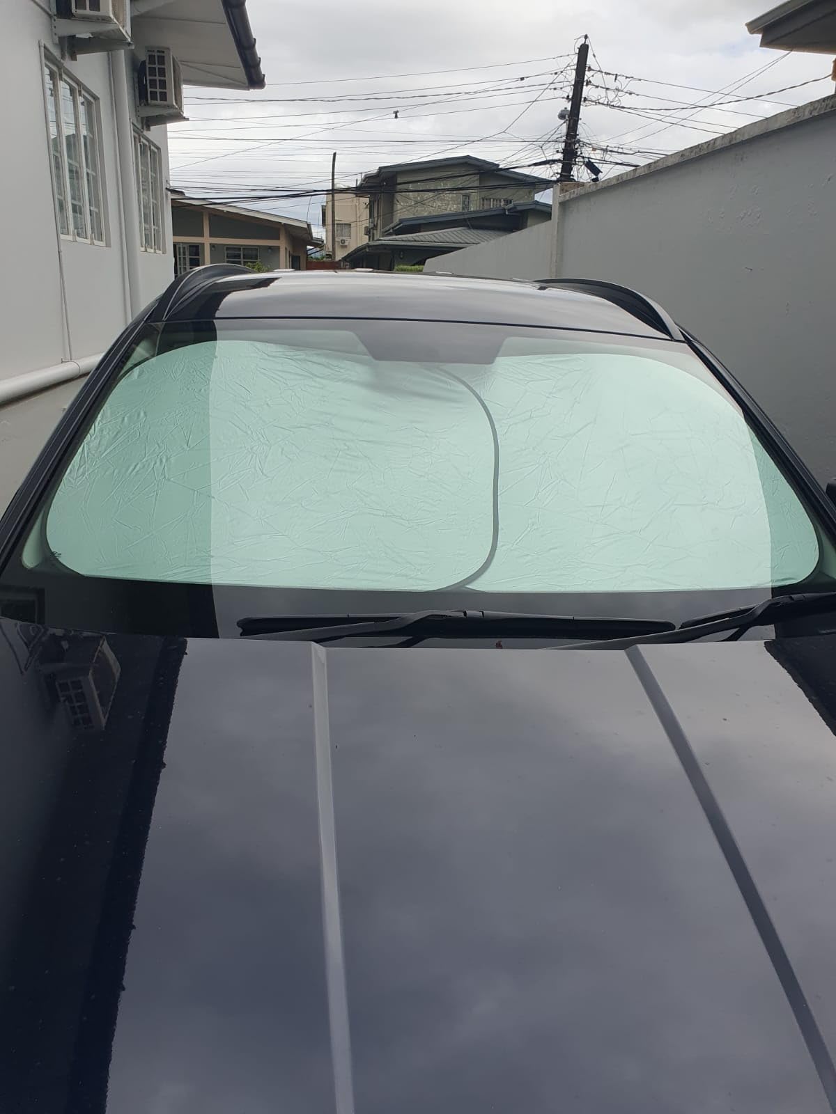 EzyShade Car Windshield Sun Shade. See Vehicle Size-Chart. Medium (M) Size customer photo 1