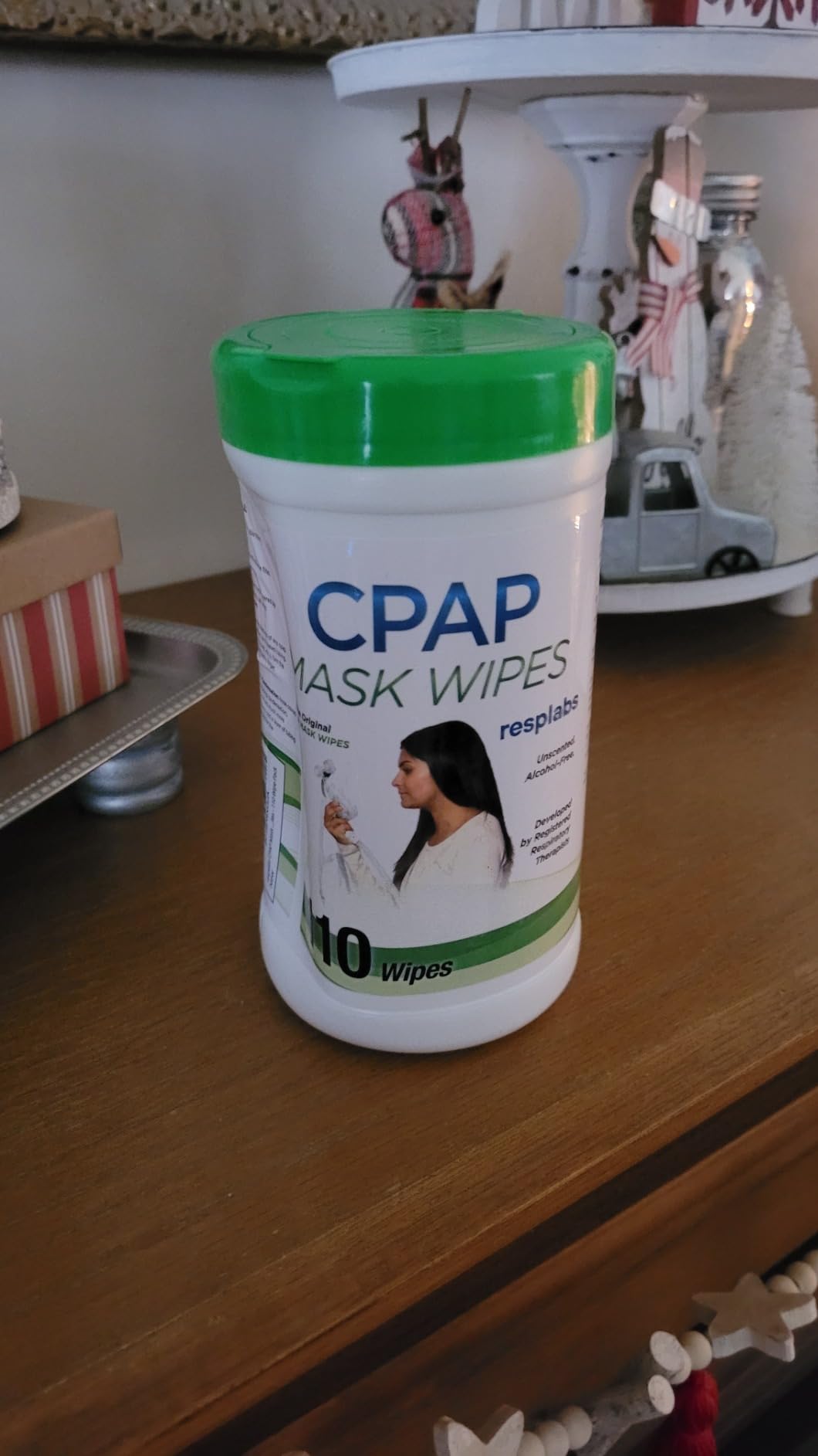 resplabs CPAP Mask Wipes Unscented Cleaner for Full Face, Nasal Masks & Supplies 110 Wipes customer photo 1