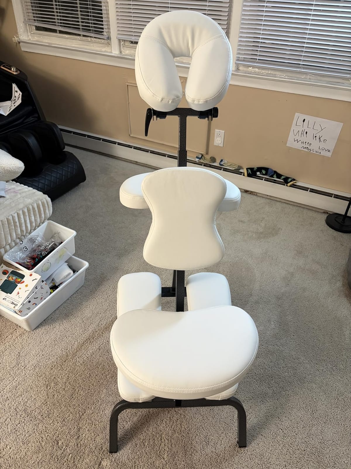 GIANTEX Portable Light Weight Massage Chair Travel Massage Tattoo Spa Chair w/Carrying Bag customer photo 2